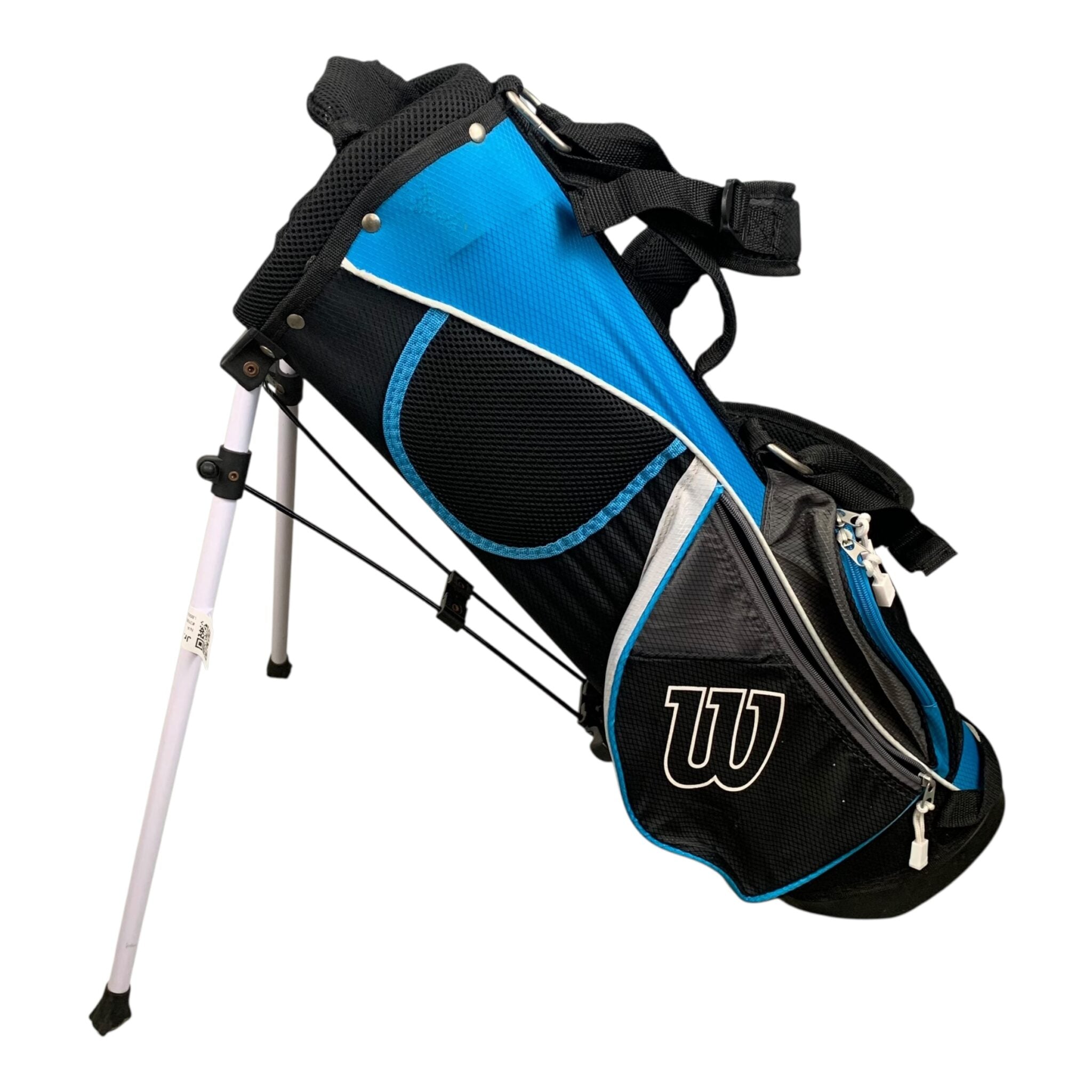 Wilson Junior Bag / Black/Blue / 4-Room