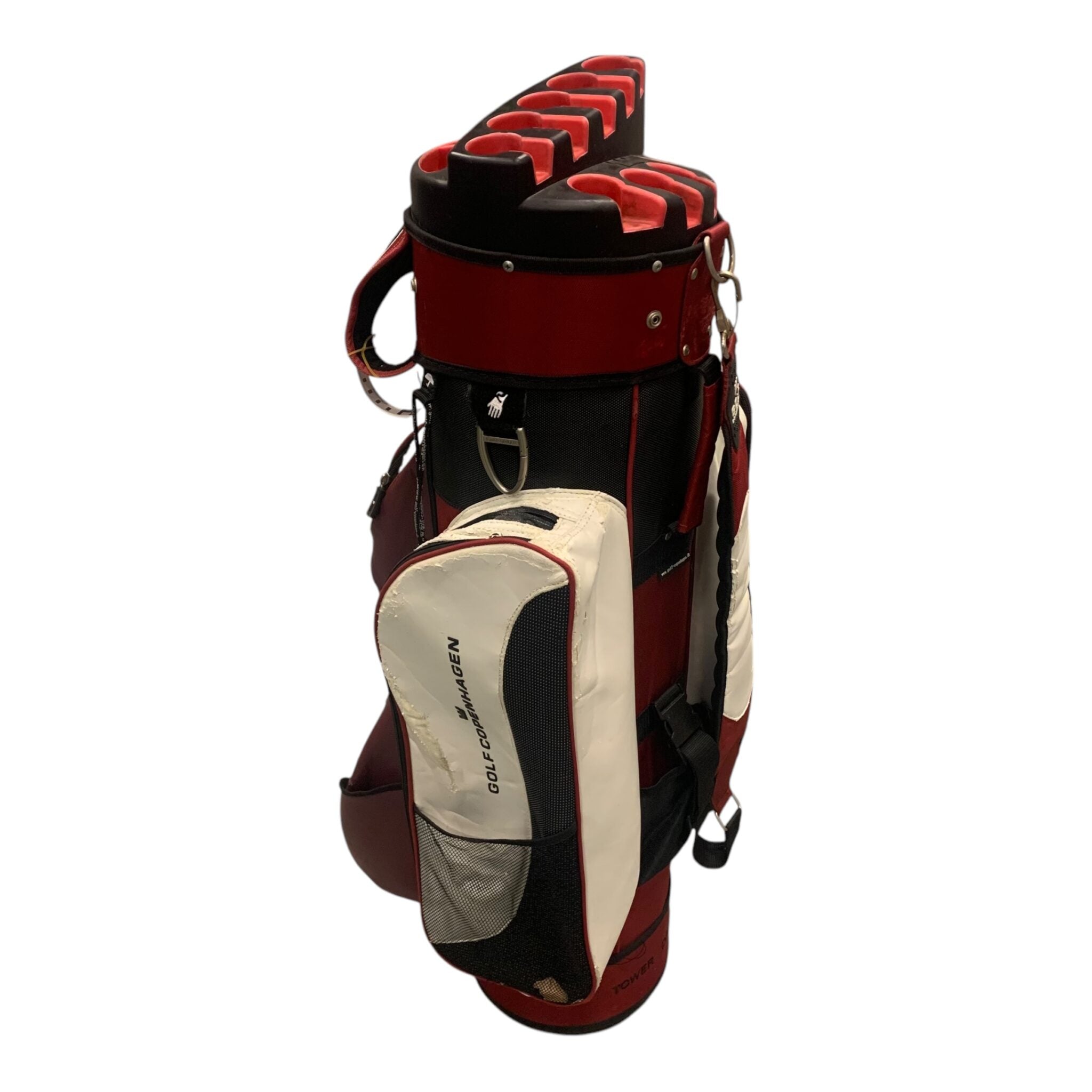 Cartbag Golf Copenhagen / Rojo/Blanco / 11 Habitaciones