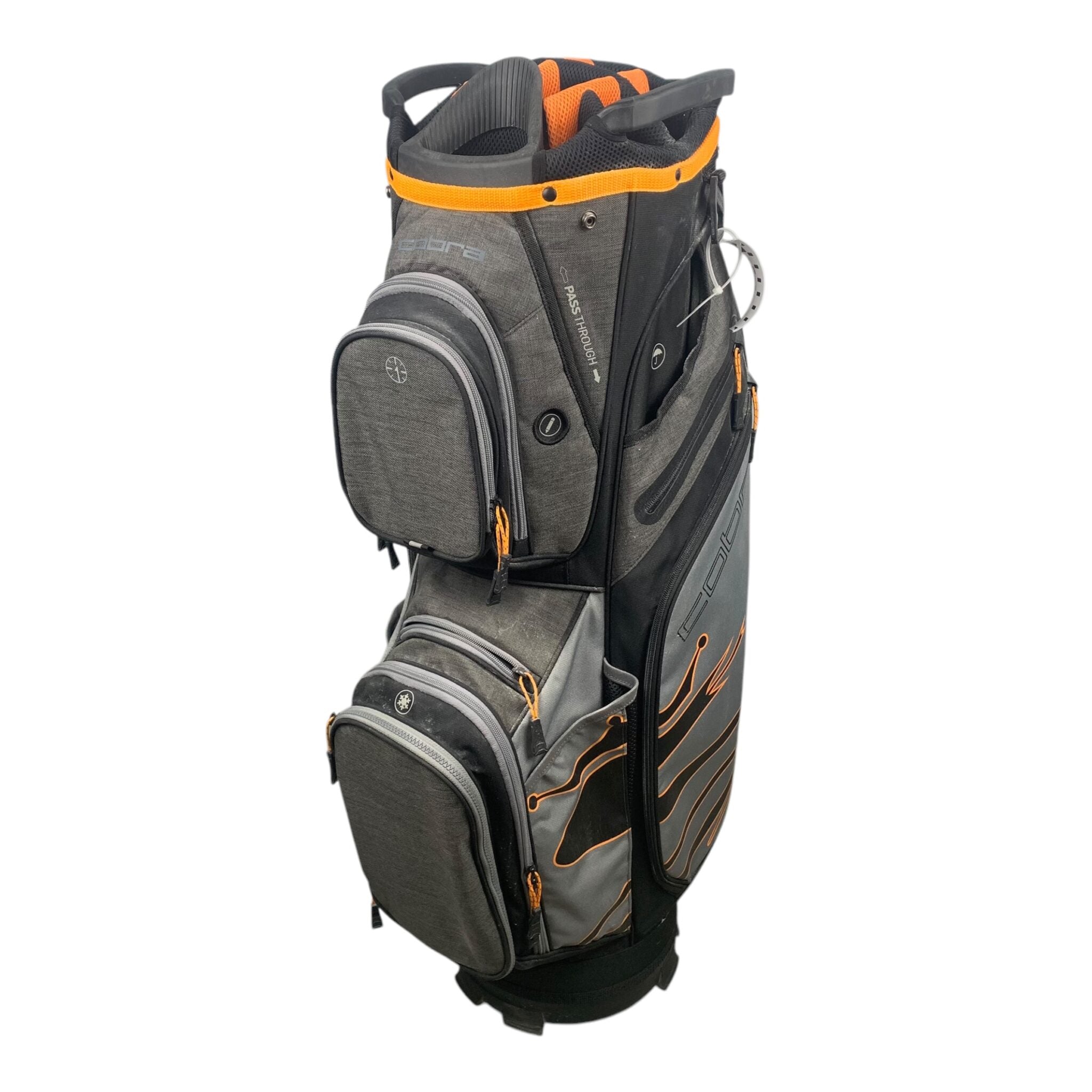 Cobra Cartbag / Grigio/Arancione / 14 Camere