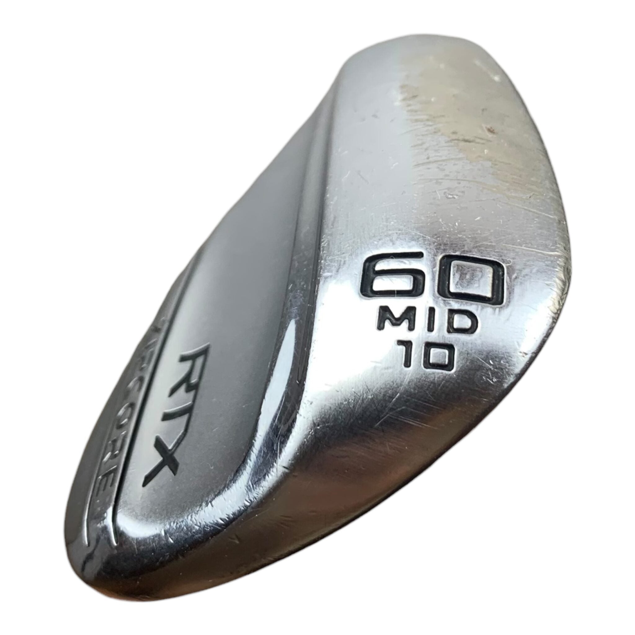 Cleveland RTX ZipCore Wedge / #60/10 MID / Steel - LEFT