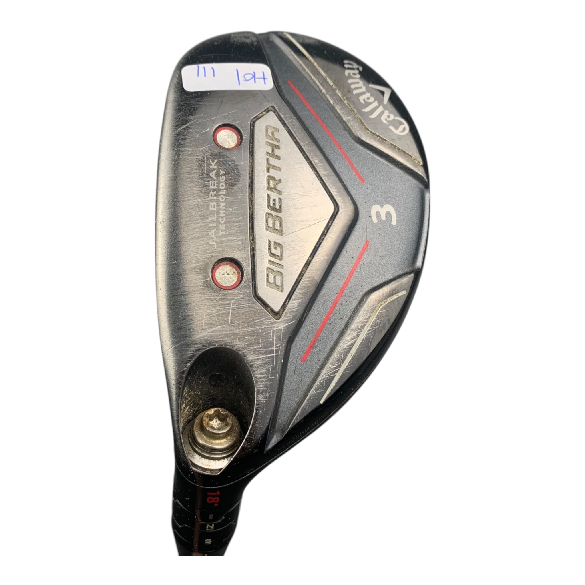 Callaway Big Bertha Hybrid / Flex Regular / Graphite / #3/18 - Left