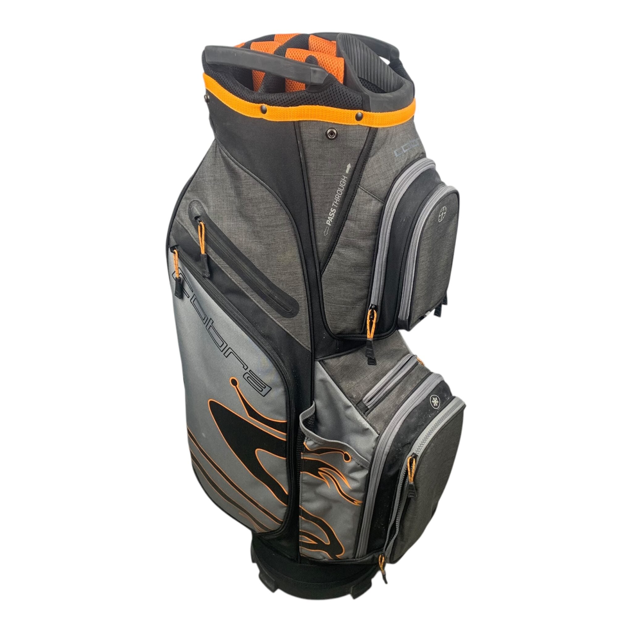 Cobra Cartbag / Grigio/Arancione / 14 Camere