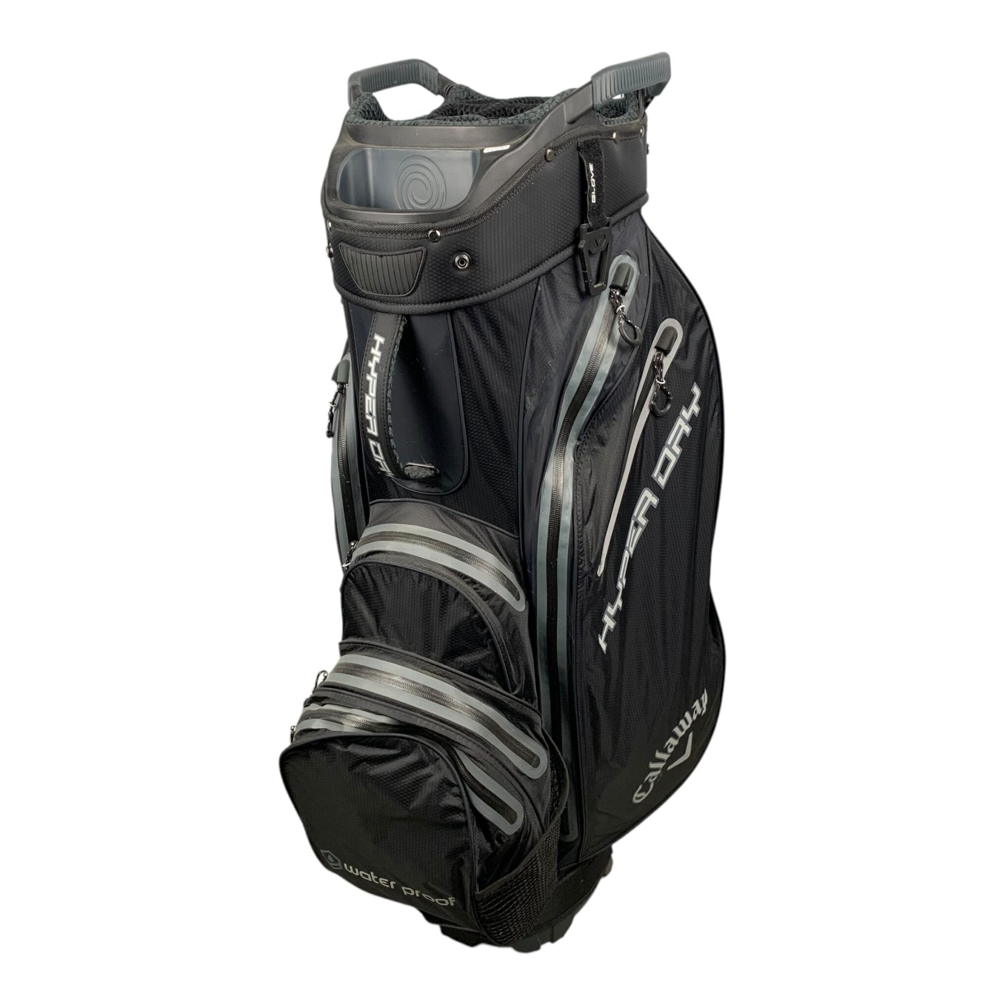 Callaway HyperDry Cartbag / Black / 15 Compartments
