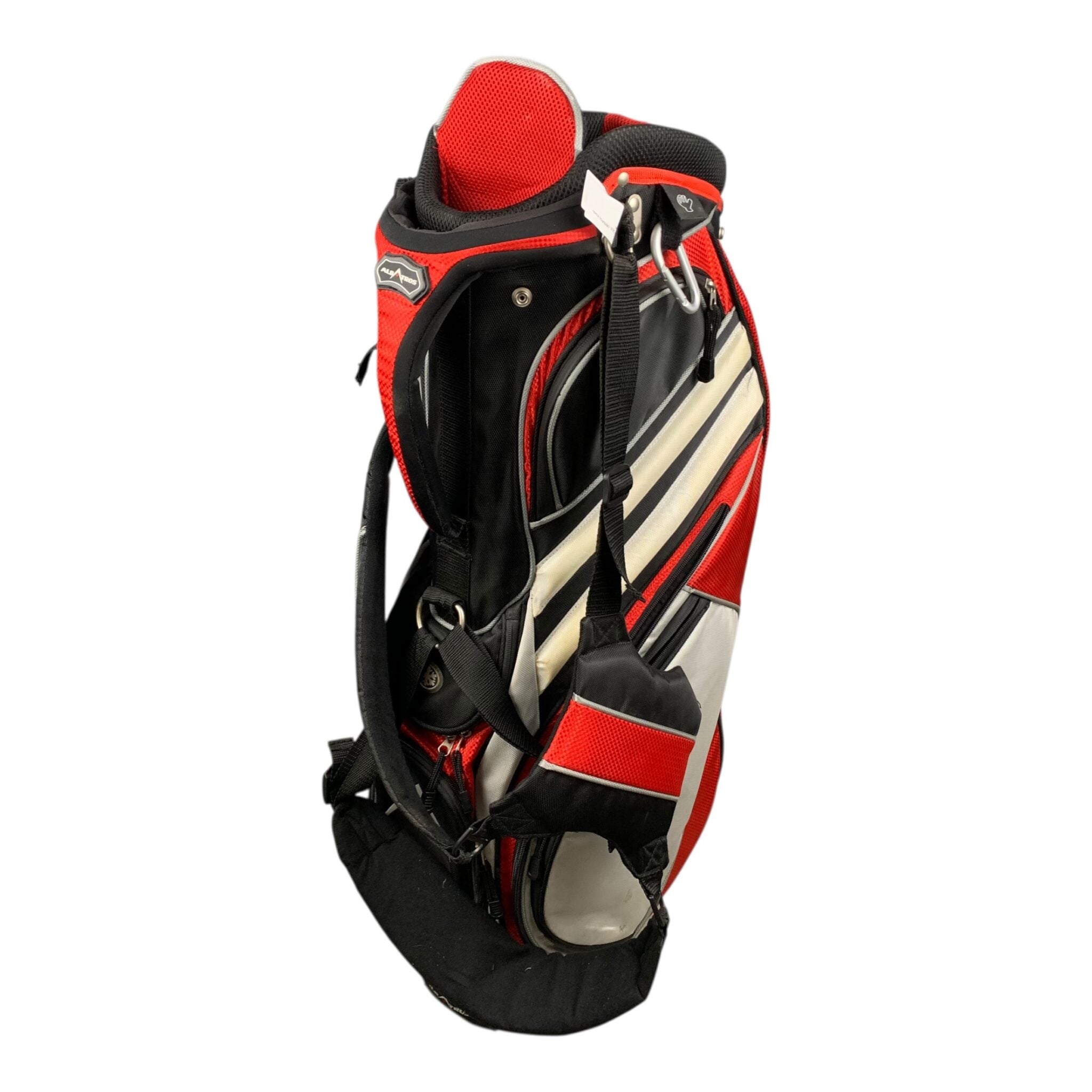 Borsa Stand Albatros / Rosso/Grigio / 7 Vani