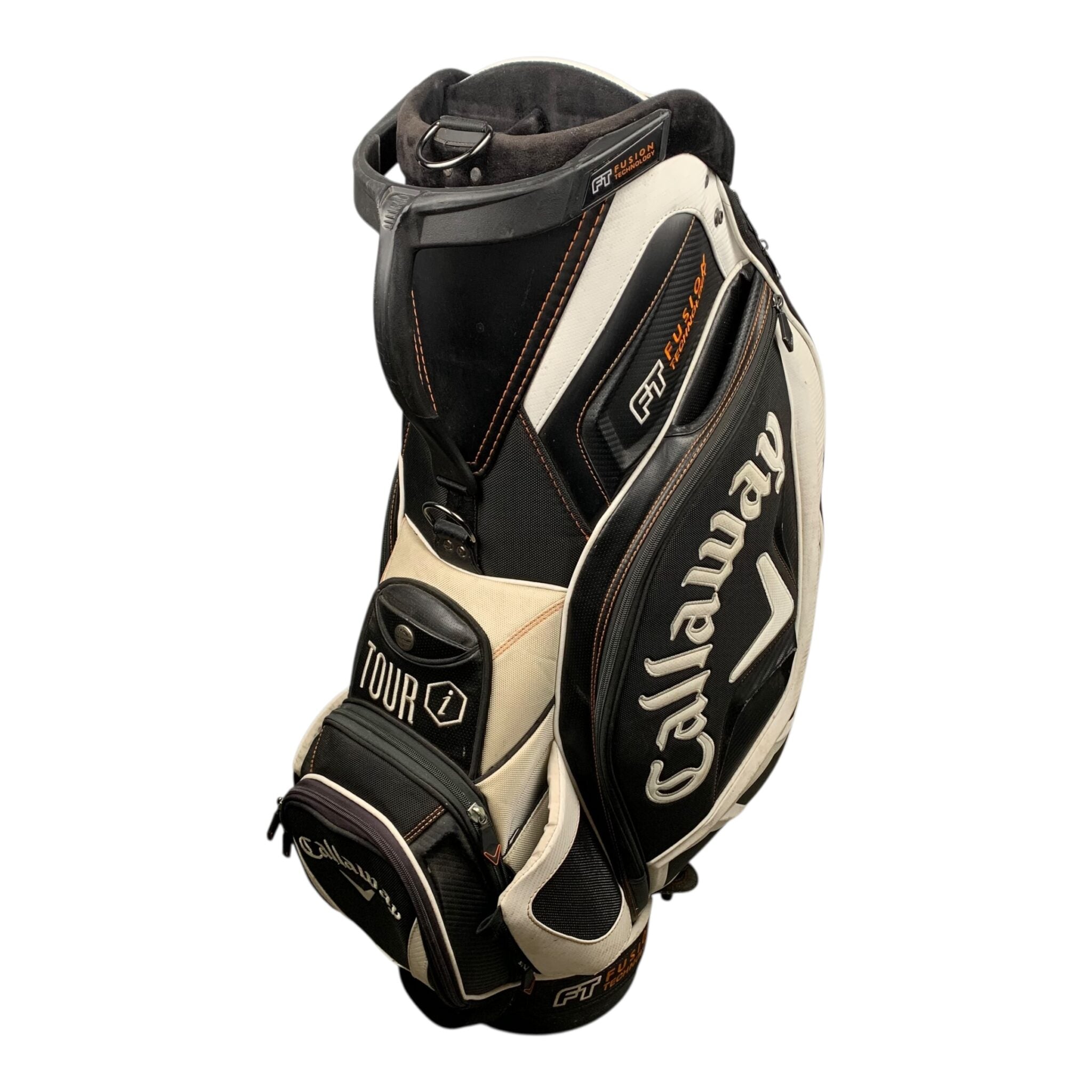 Callaway FT Fusion Staffbag / Schwarz/Weiß / 6-Rum