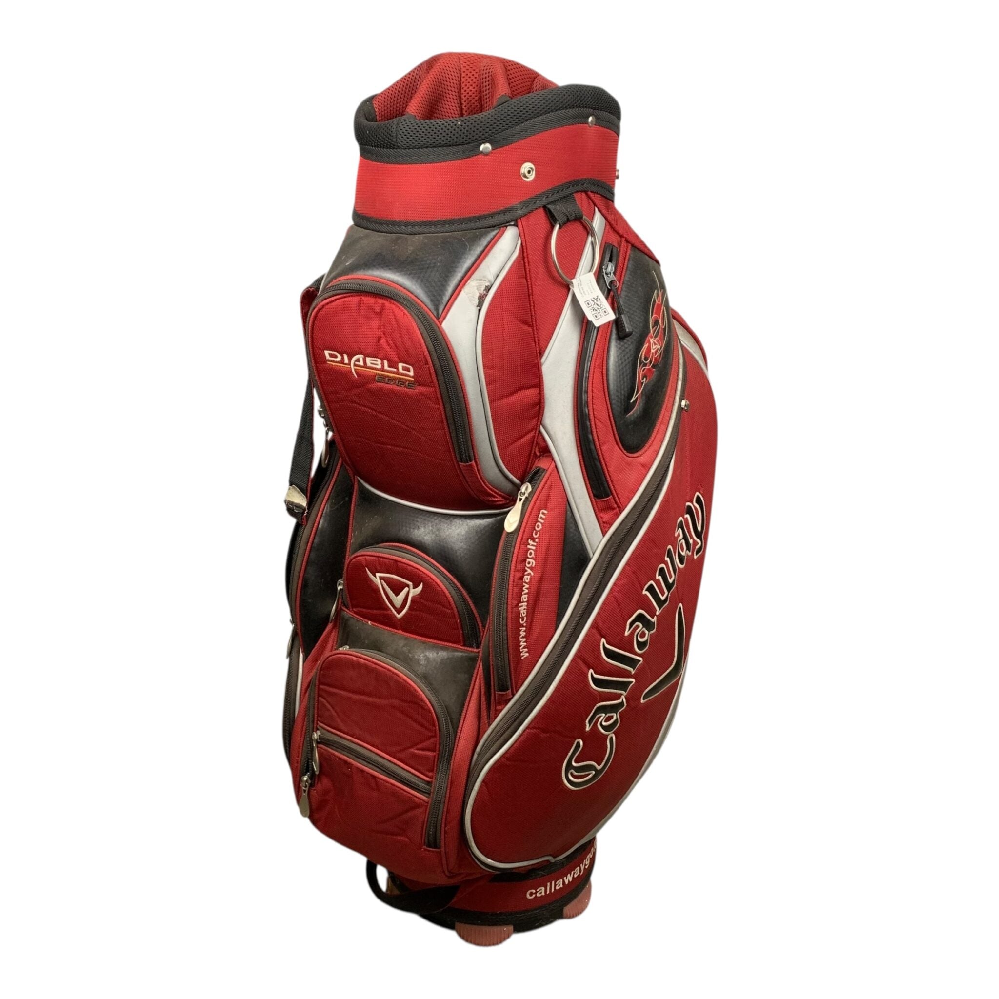 Callaway Diablo Staffbag / Red / 6-Room