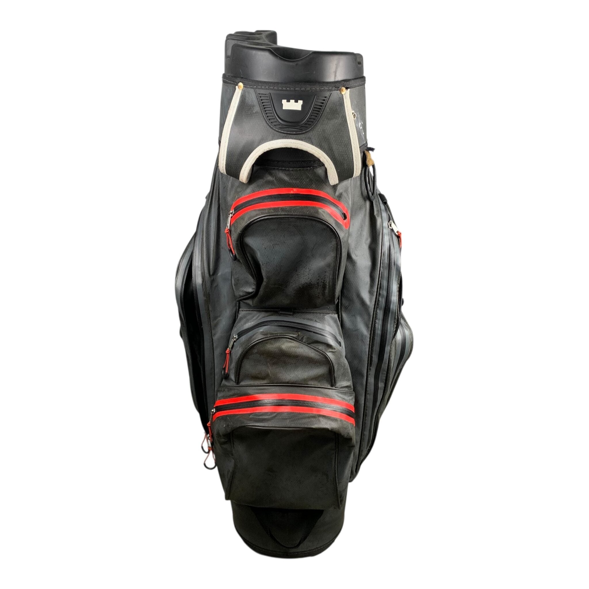 Golf Copenhagen Cartbag / Black/Red / 12-Room