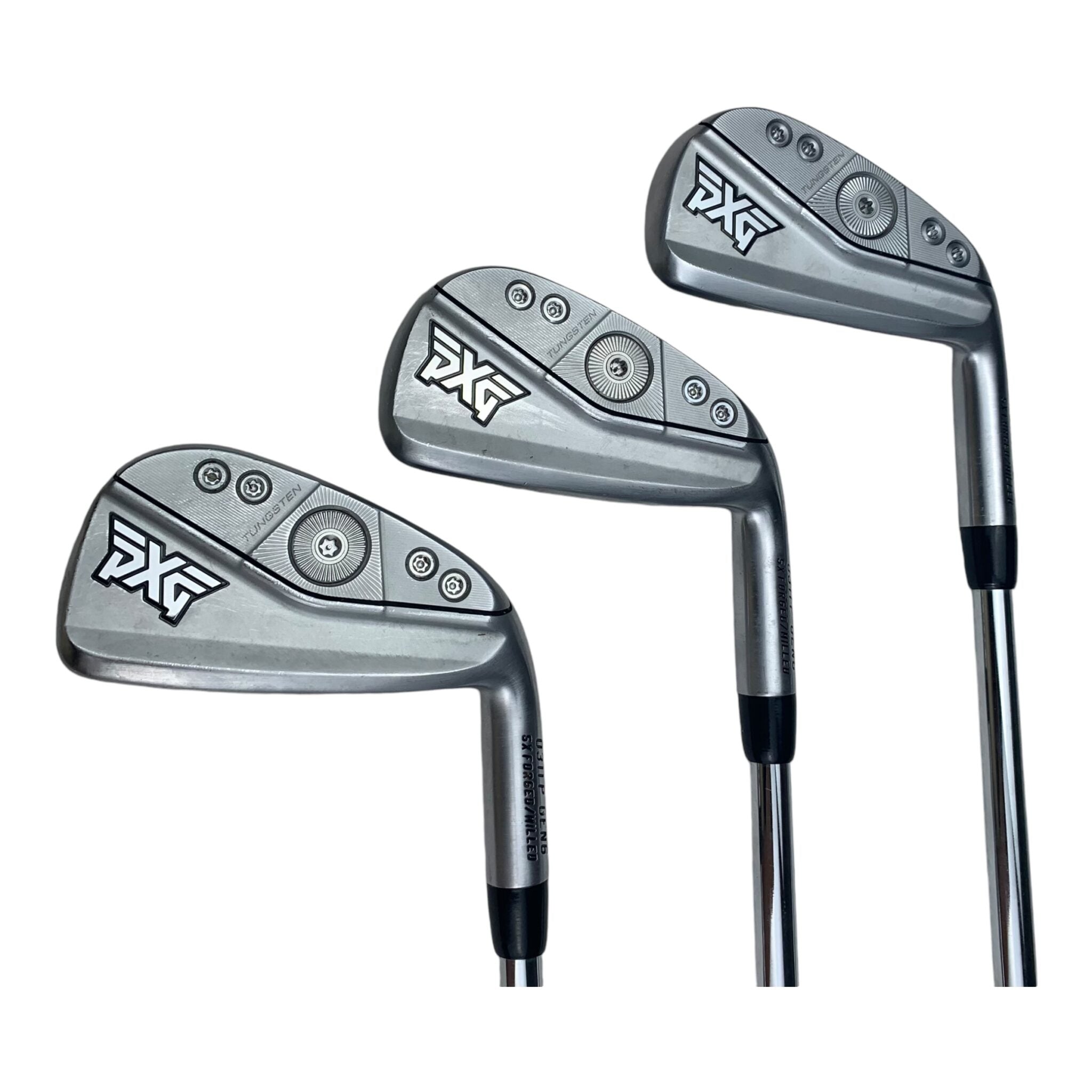 PXG 0311P Gen 6 Double Chrome Série de fers / Flex Stiff / 4-PW + G / Acier
