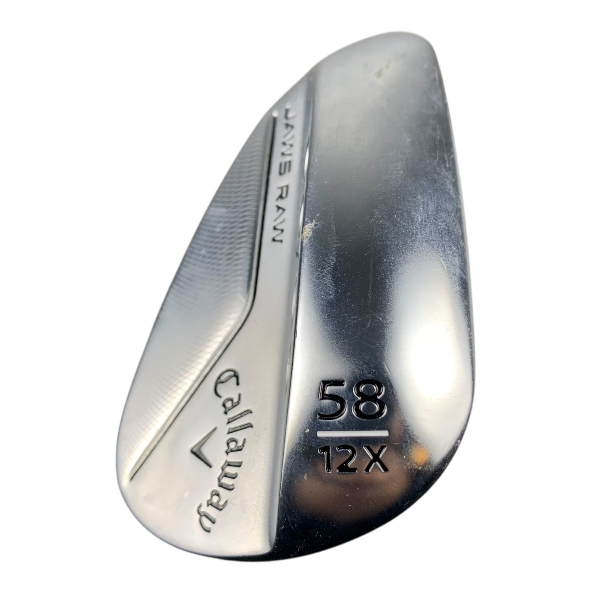 Venstre Callaway Jaws Raw Wedge / Stål / #58/12
