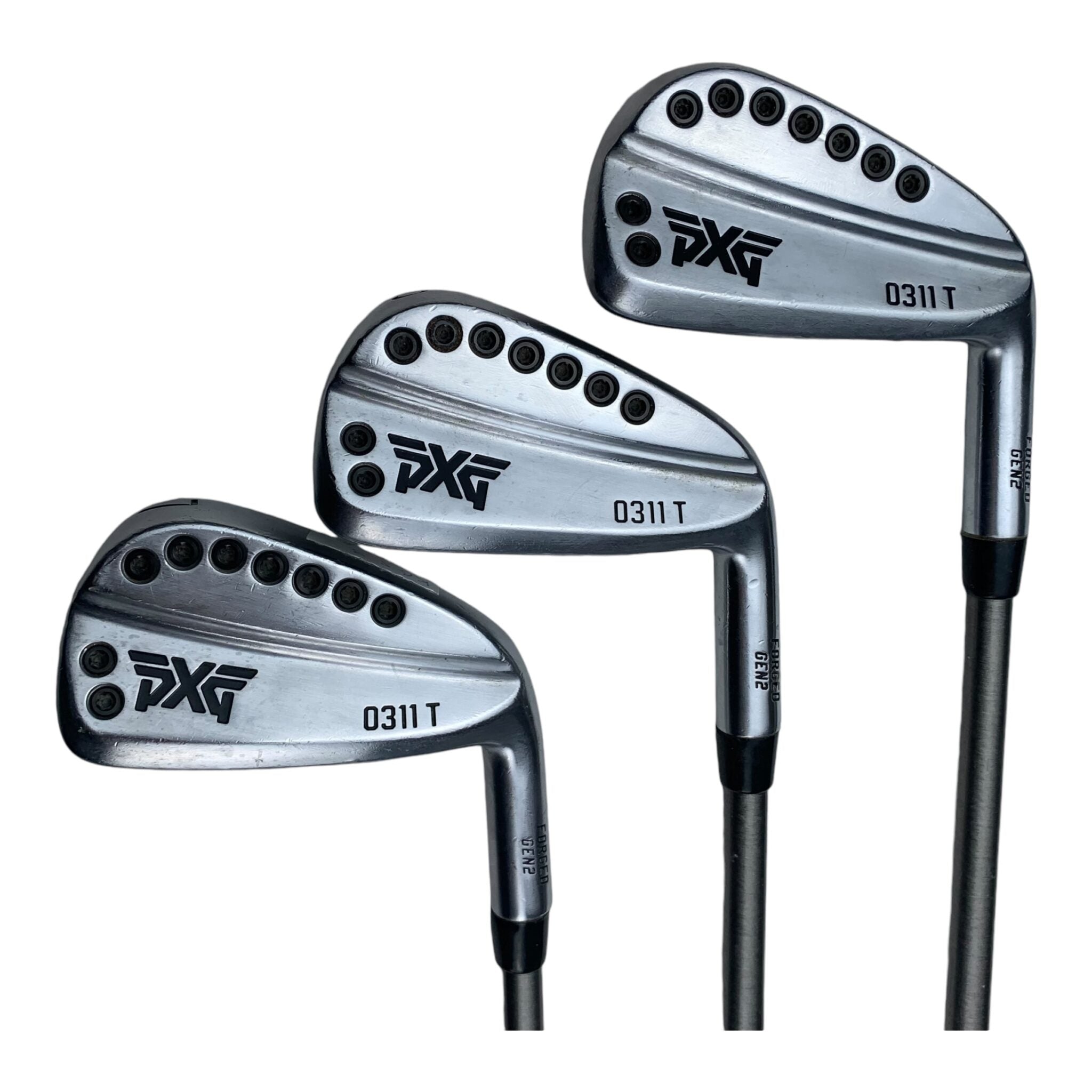 PXG 0311P Gen 2 Série de fers / Flex Stiff / 5-P / Steelfiber Shafts / MCC Plus4 Std. Grip