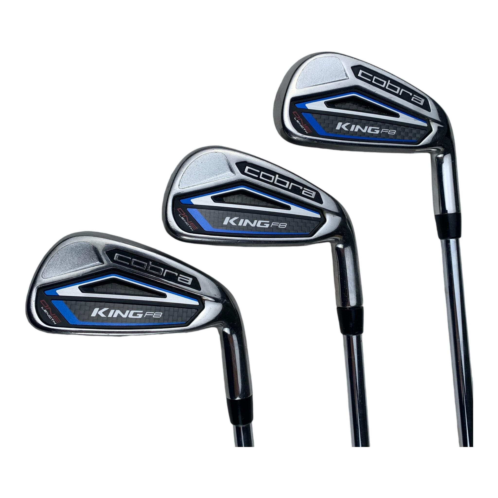 Cobra King F8 One Length Eisen-Set / Flex Regular - Stahl / 5-PW