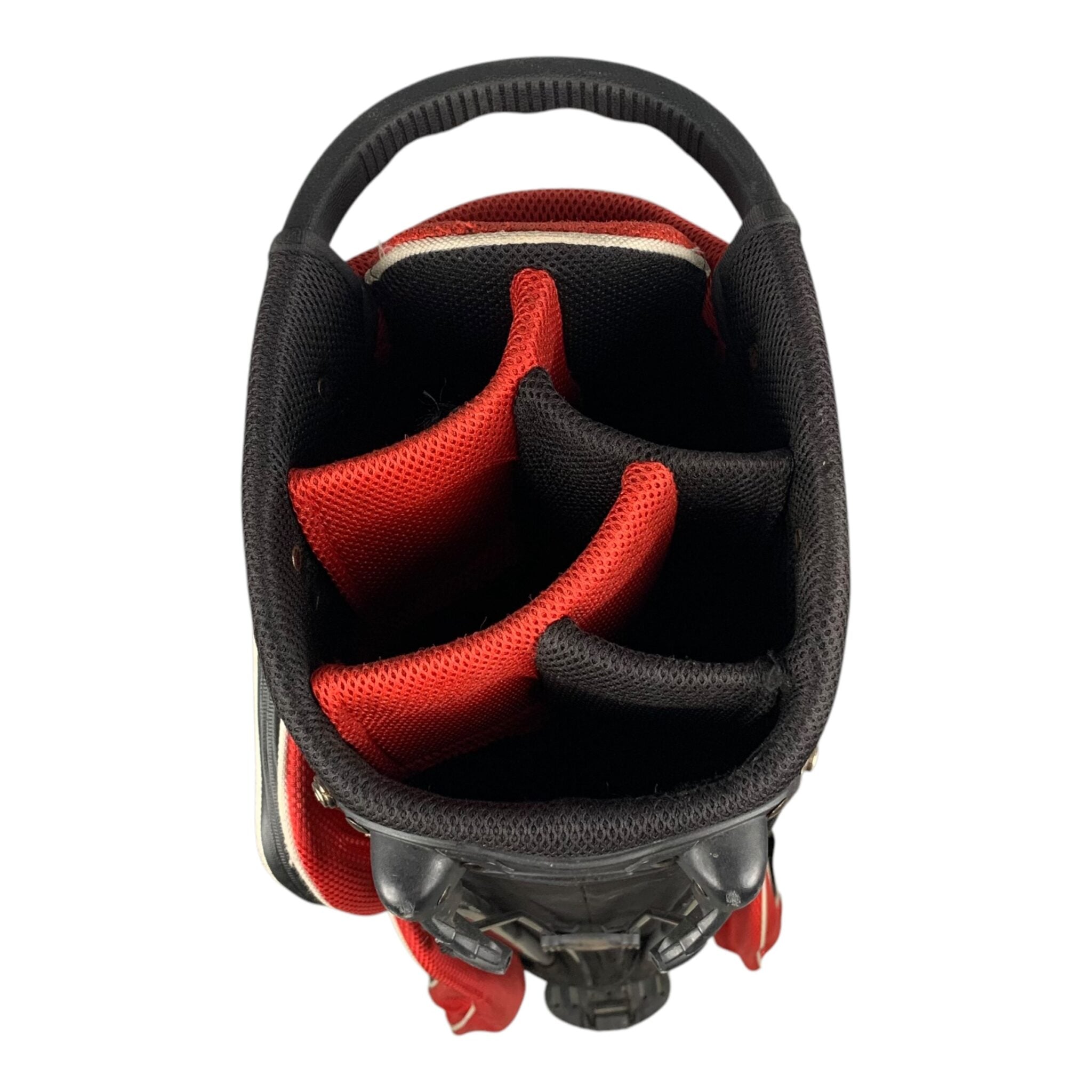 Backtee StandBag / Black/Red/ 6 Compartments