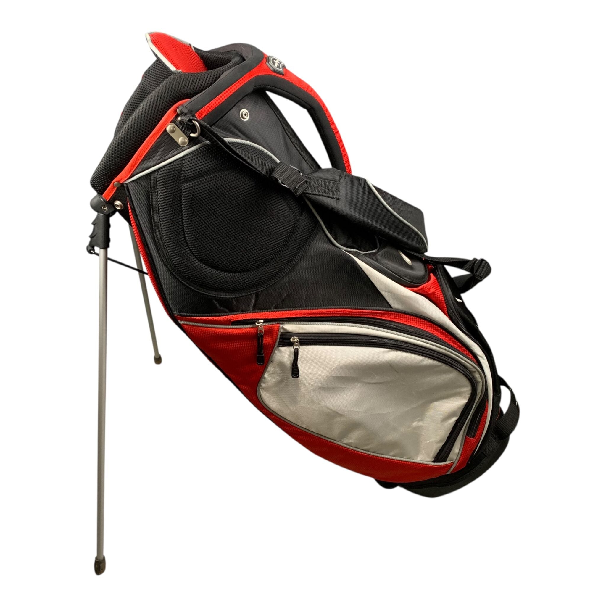 Borsa Stand Albatros / Rosso/Grigio / 7 Vani