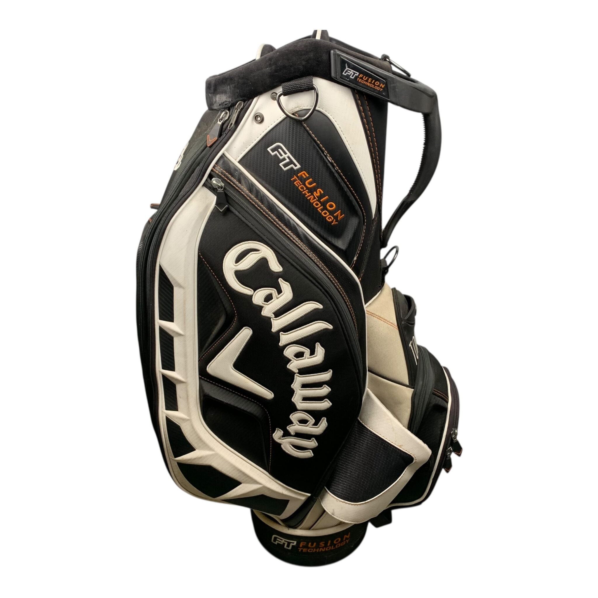 Callaway FT Fusion Staffbag / Schwarz/Weiß / 6-Rum