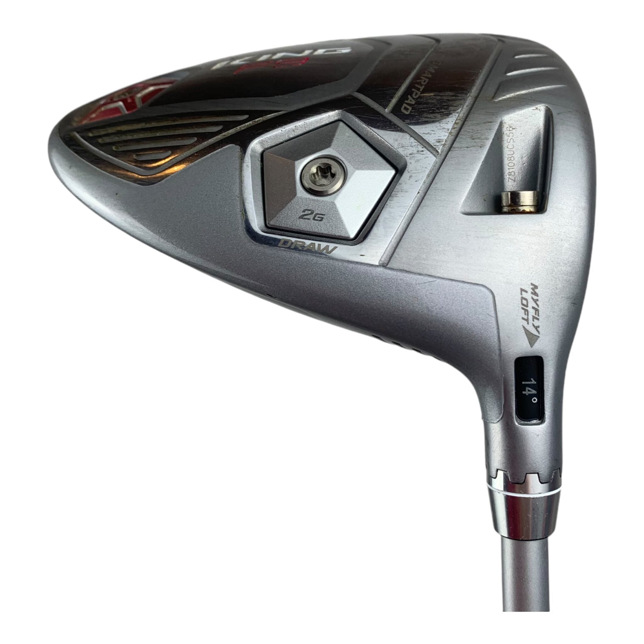 Cobra King F8 Argento Lampone Driver / Flex Ladies / Loft 14