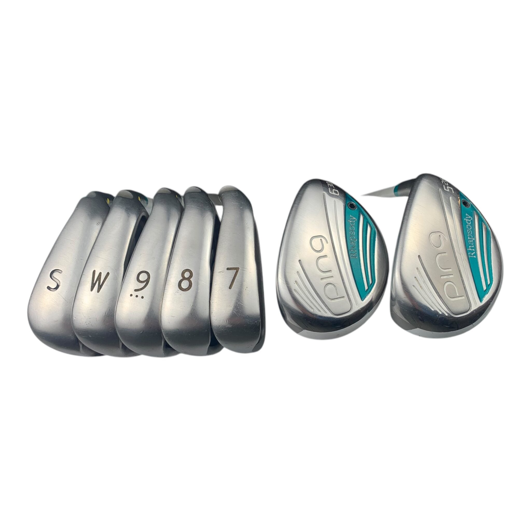 PING Rhapsody Iron Set / Flex Ladies / 5H-SW / Graphite