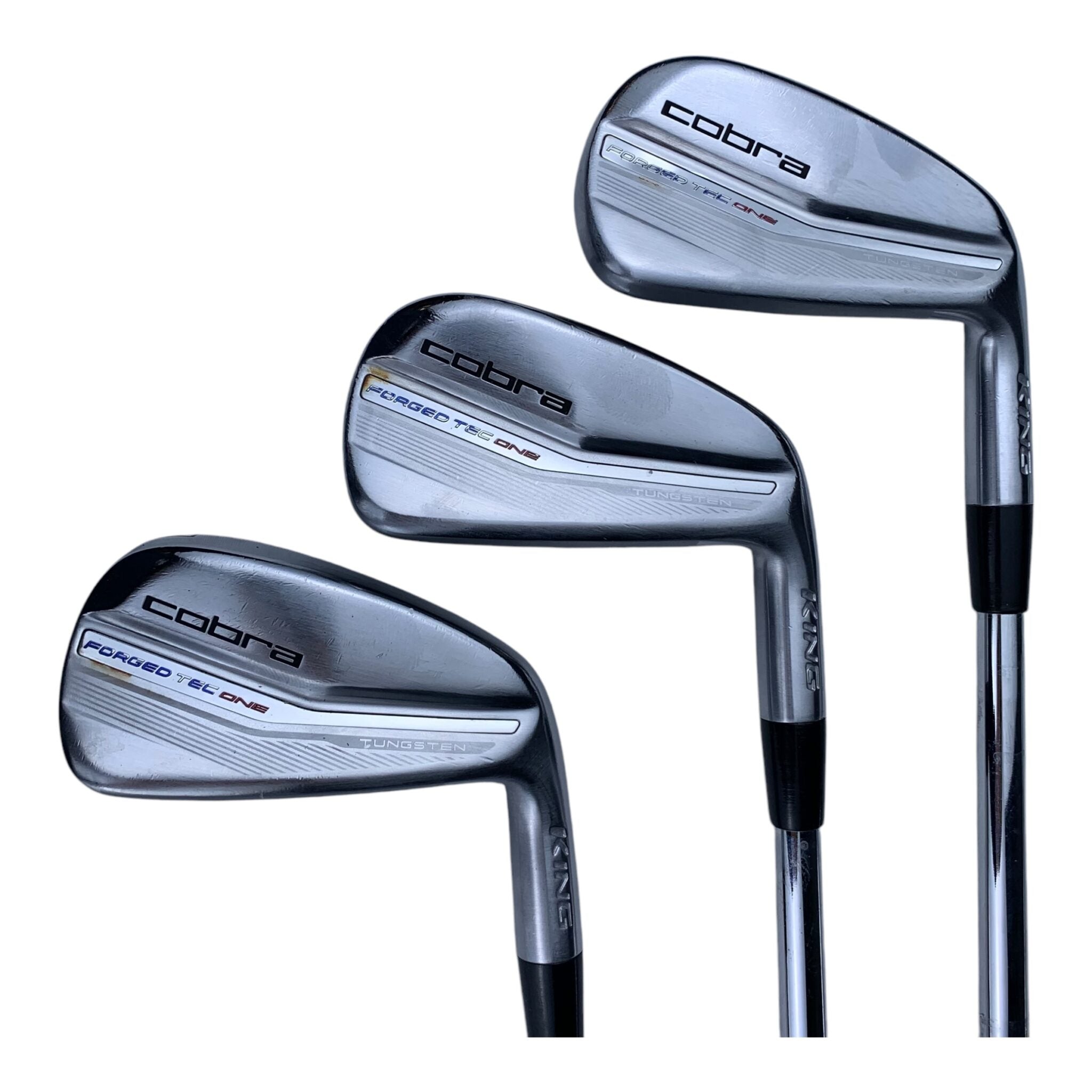 Cobra Forged Tec One Length Iron Set / Flex Stiff / 5-PW / Steel