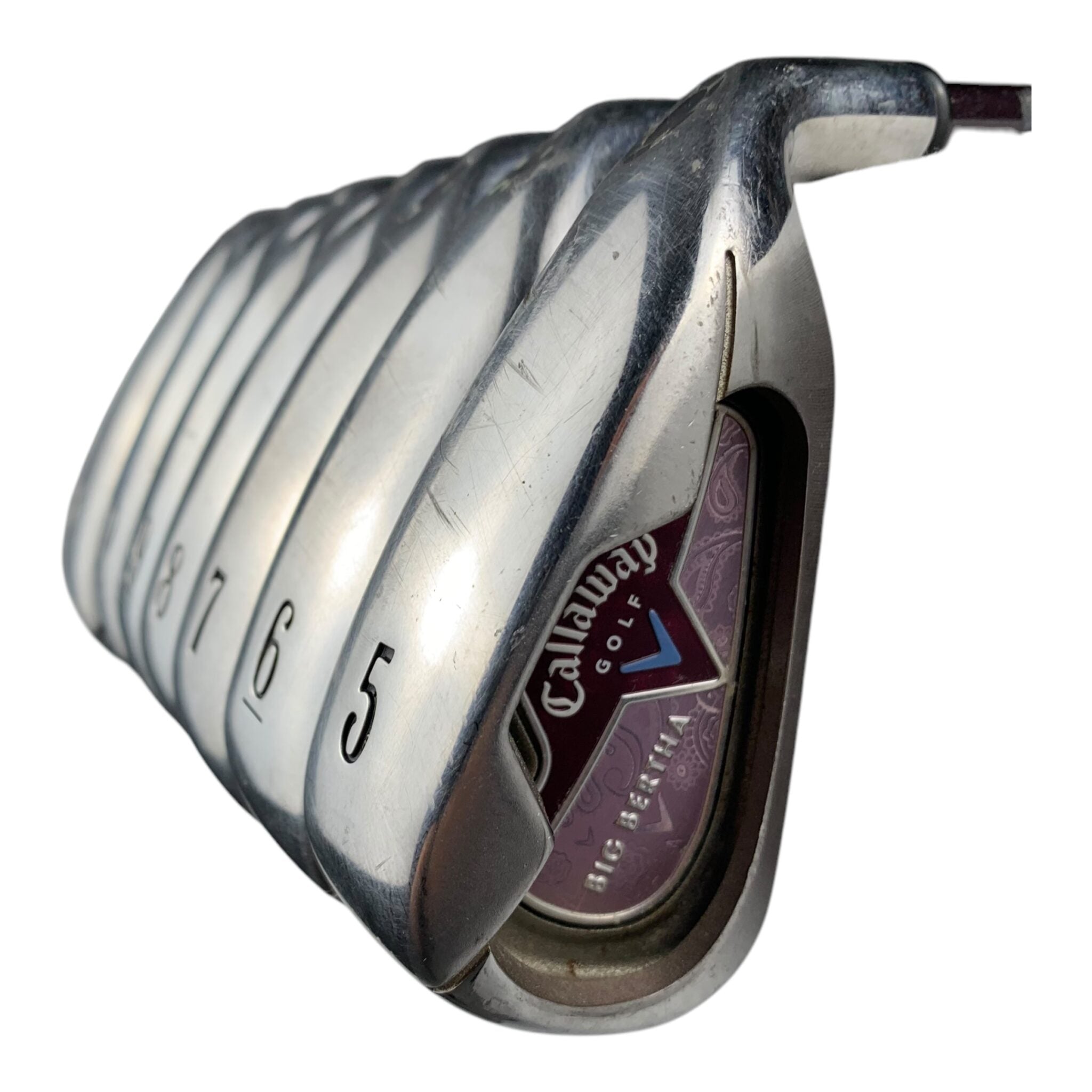 Callaway Big Bertha Iron Set / Flex Ladies / 5-SW / Graphite