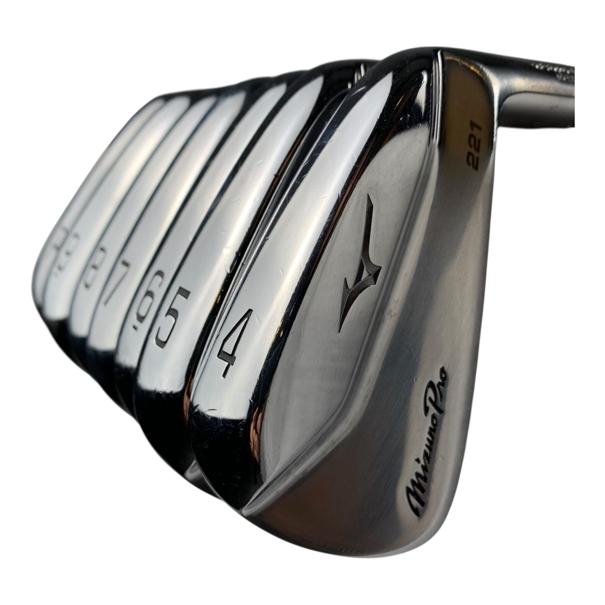 Mizuno Pro 221 Iron set / Flex Stiff / 4-PW / Steel