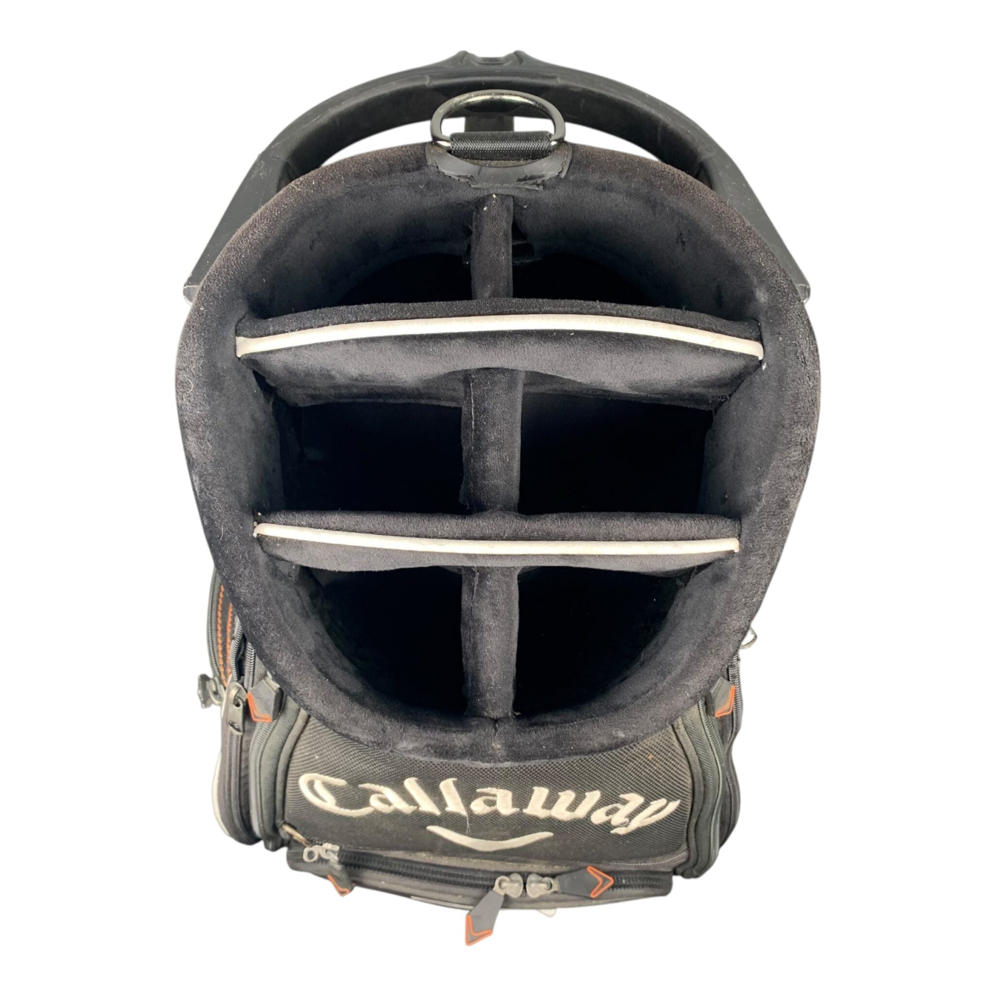 Callaway FT Fusion Staffbag / Schwarz/Weiß / 6-Rum