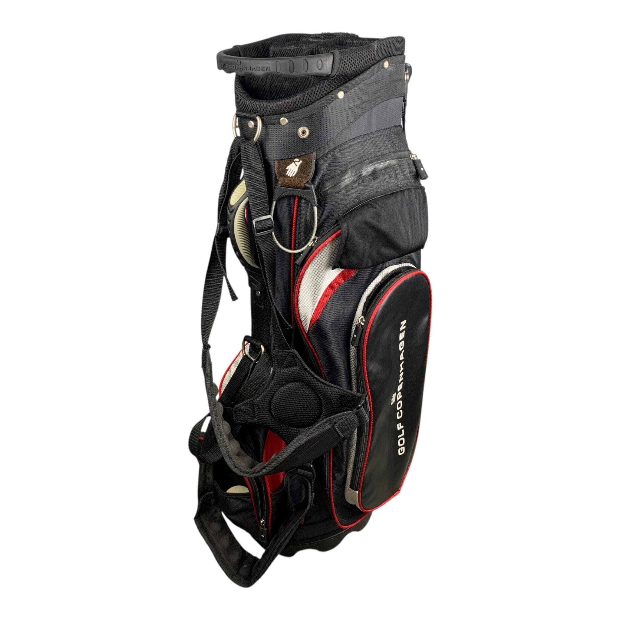 Borsa Stand Golf Copenhagen / Nero/Rosso / 6-Way