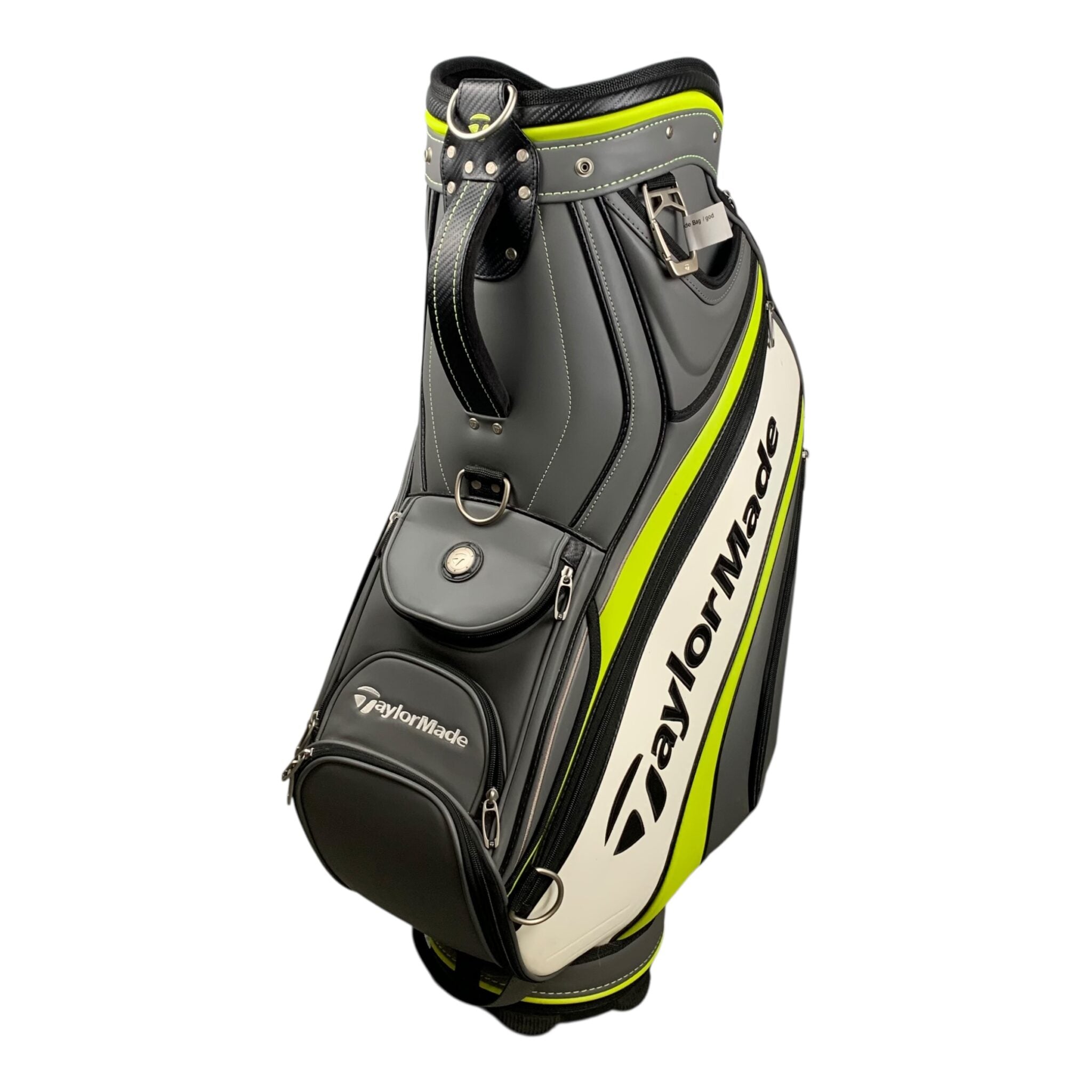 Taylormade Staff bag / Grey/White/Green / 6-Room
