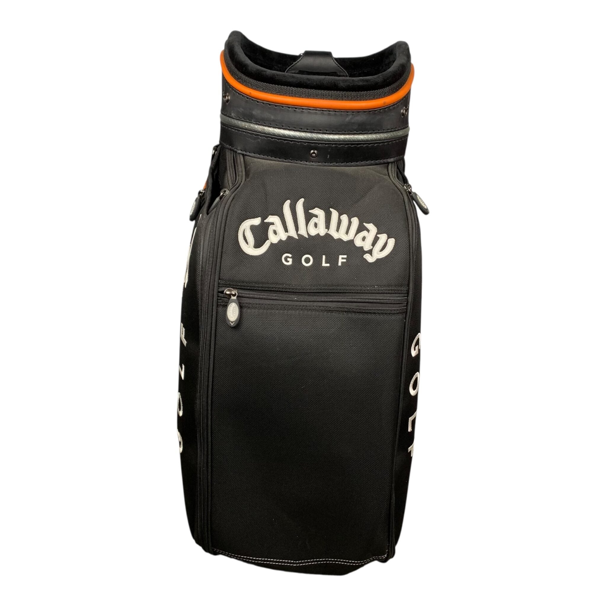 Callaway Fusion Staff Bag / Black/Orange / 6-Compartment