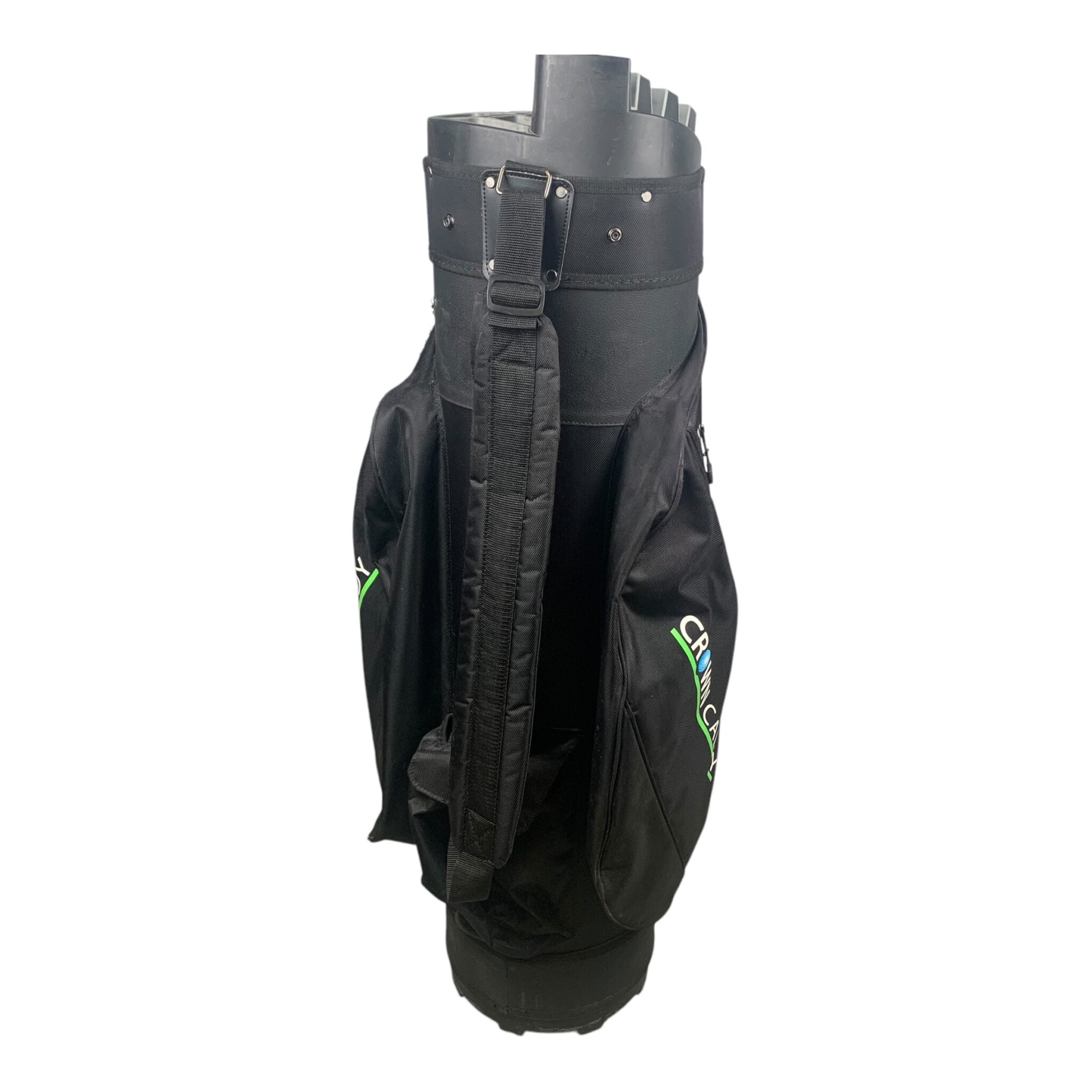CrownCaddy Cartbag / Black/Grey / 15-Room
