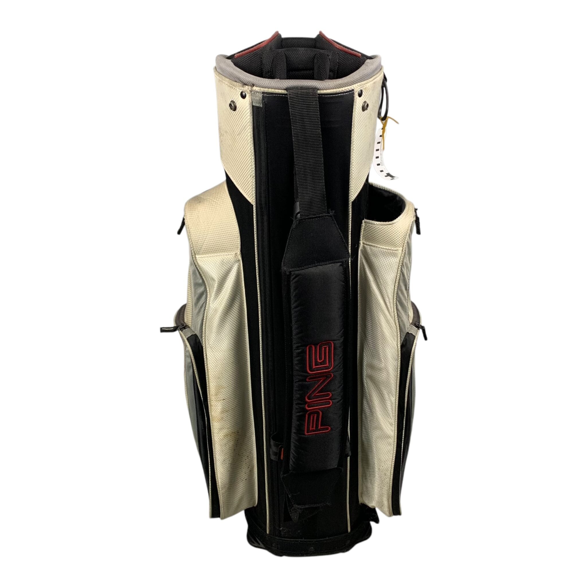 Ping Pioneer LC CartBag / White/Black / 14 Compartments
