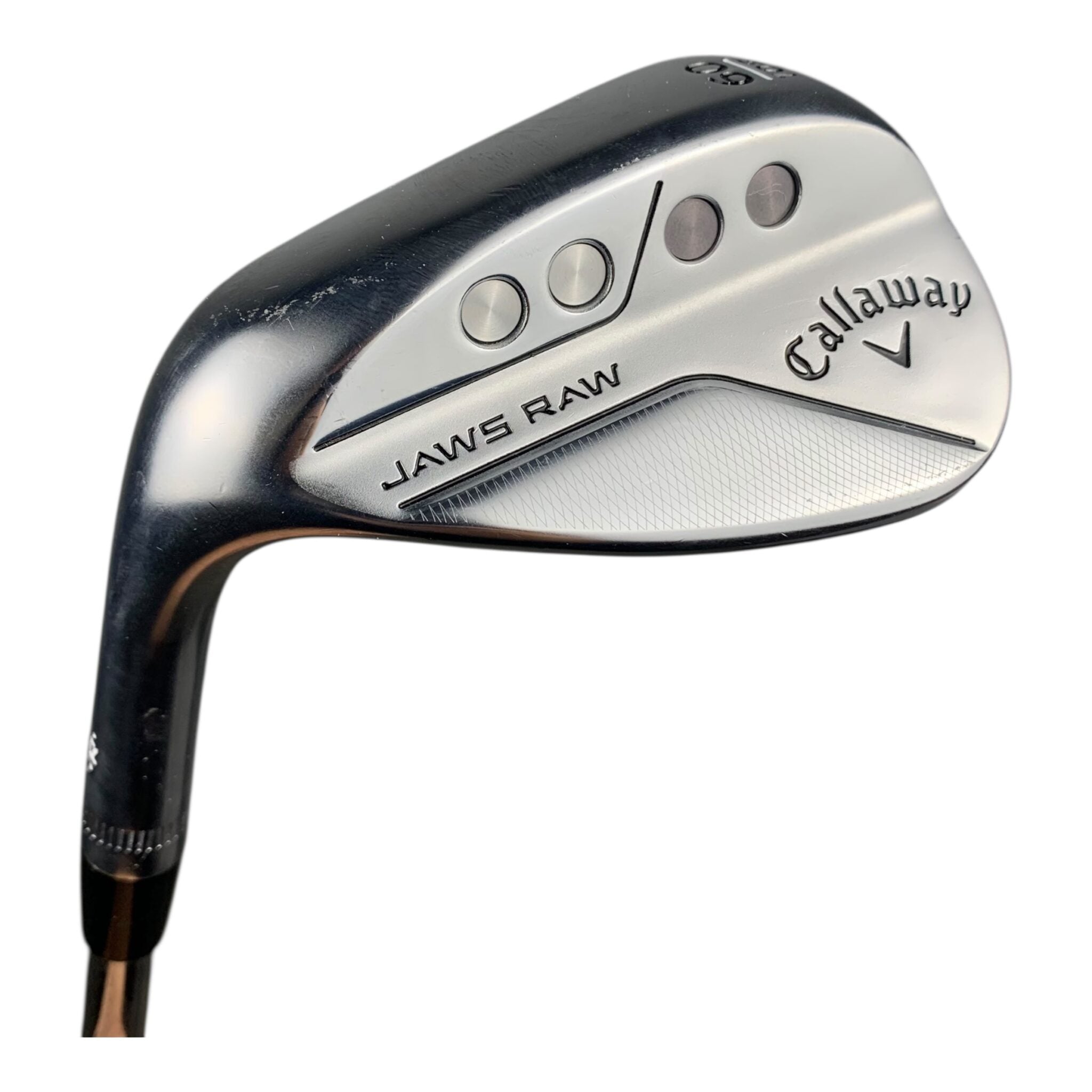Left Callaway Jaws raw Wedge / Steel / #60/10