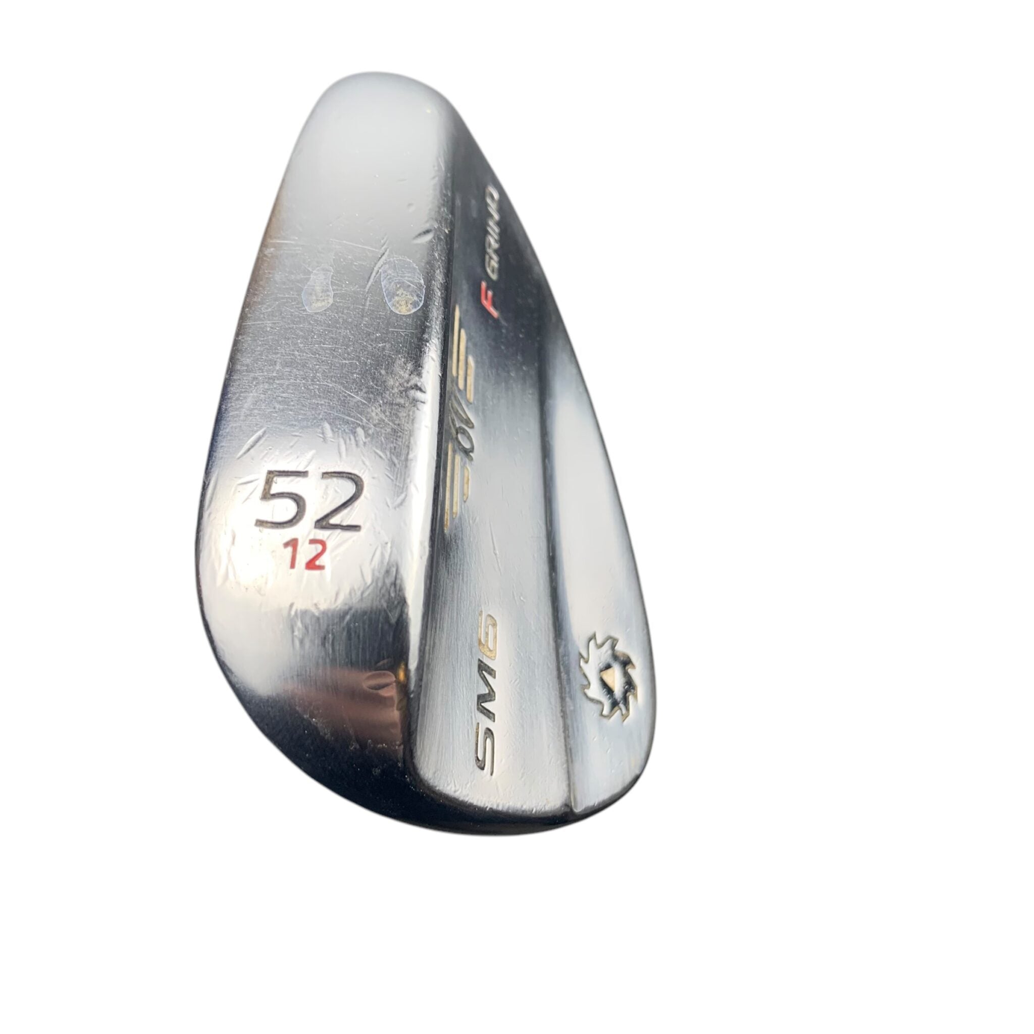 Titleist SM6 Tour Chrome F Grind Wedge / Steel / #52/12
