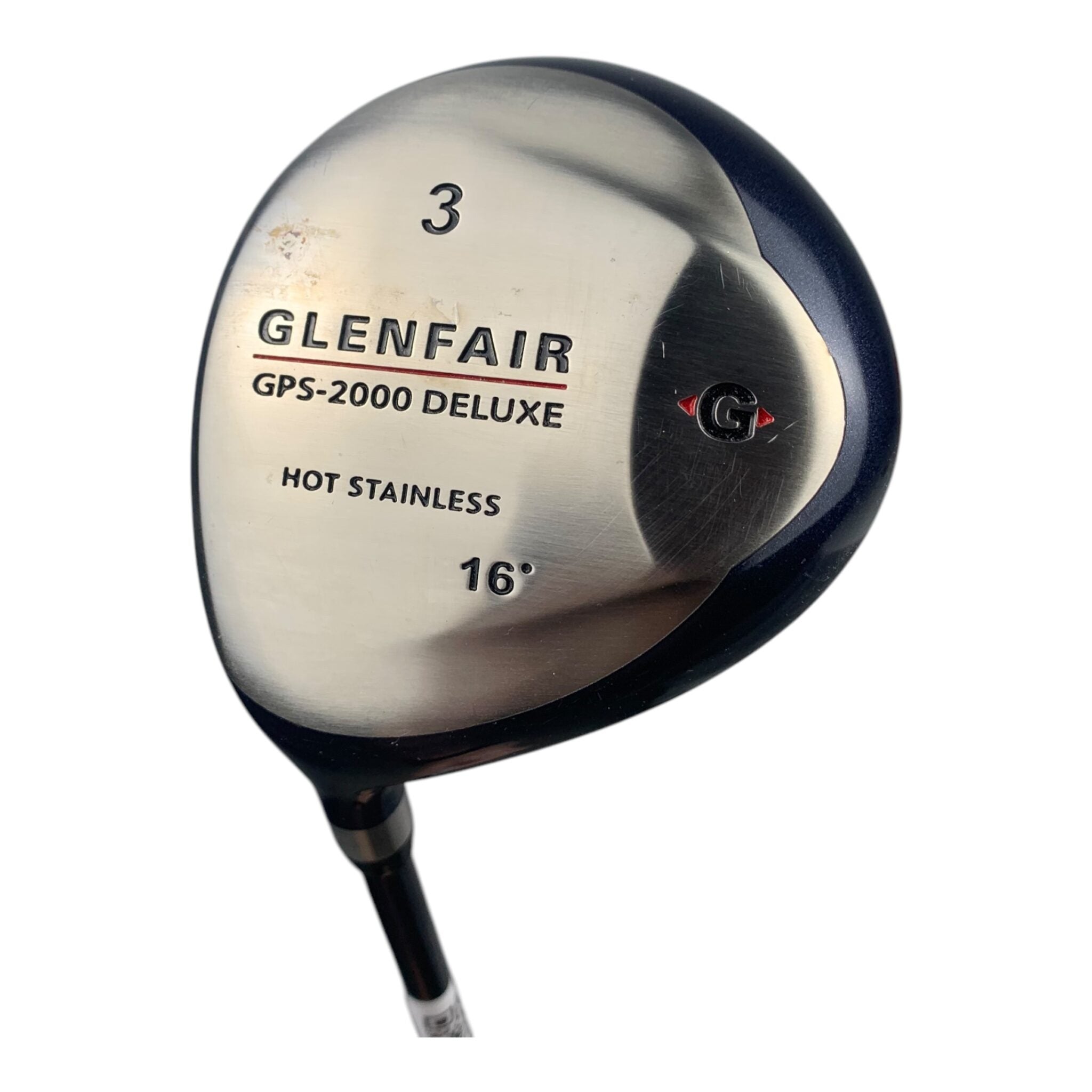 Venstre Glenfair GPS-2000 Deluxe Fairway Wood / Flex A-flex / Grafit / #3/16