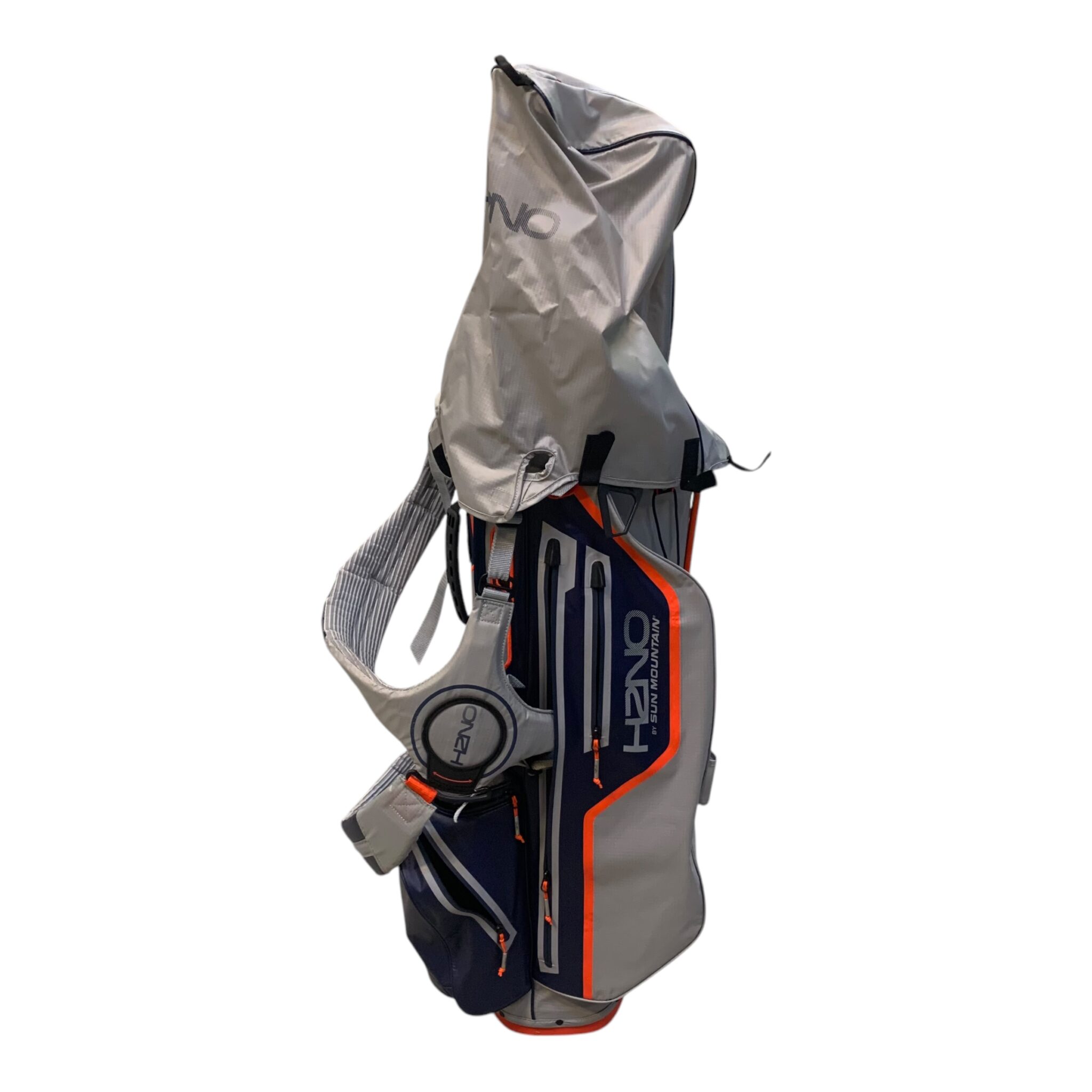 Sun Mountain H2NO Standbag / Navy/Grey/Orange / 14 Compartments