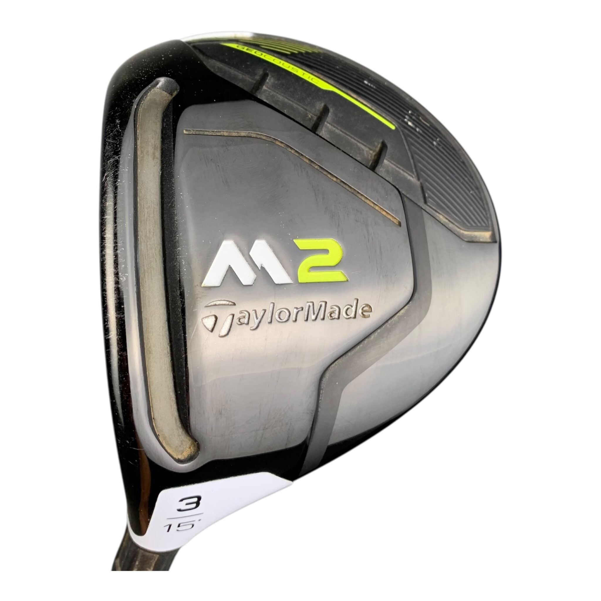 Left TaylorMade M2 2021 Fairway Wood / Flex Regular / Graphite / #3/15