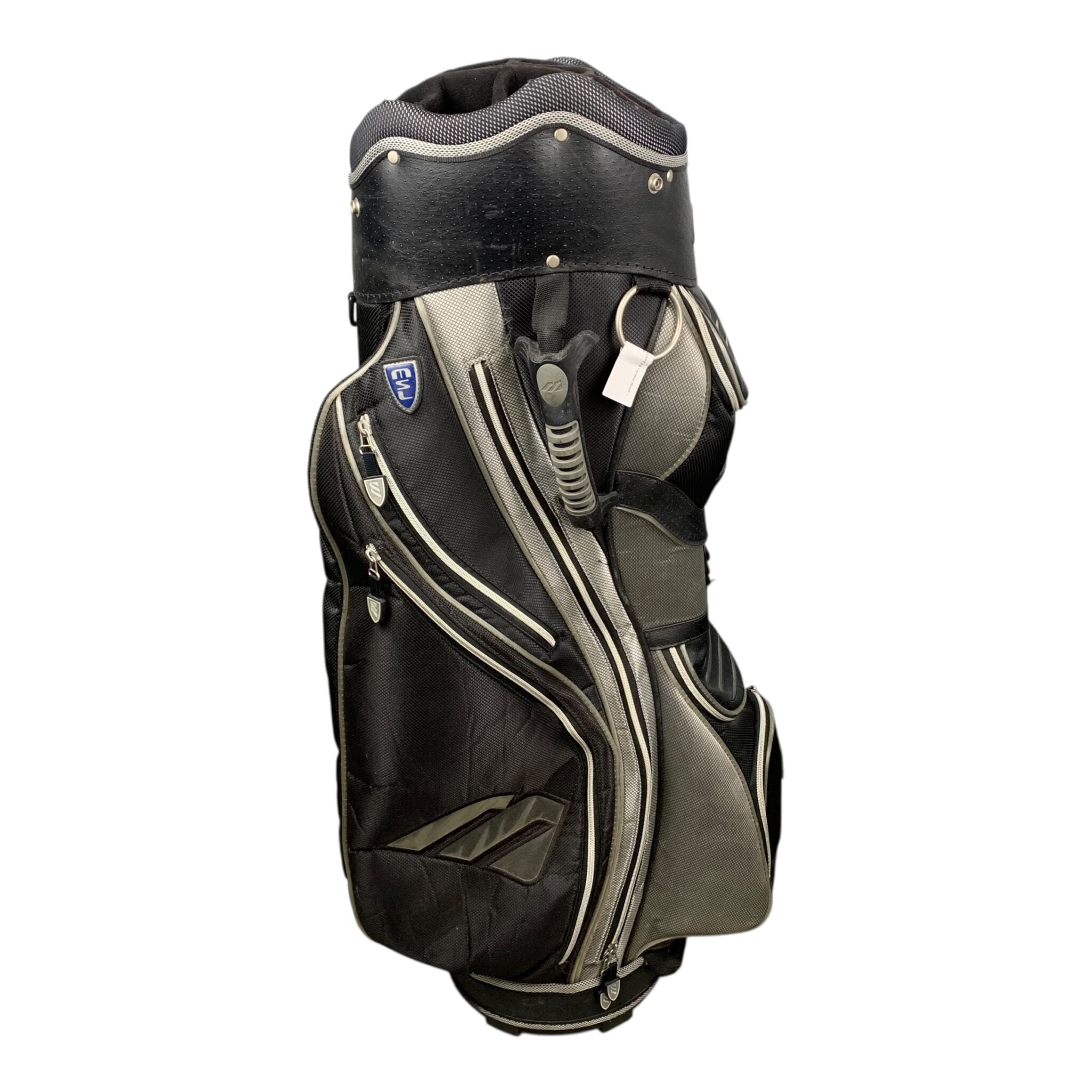 Mizuno Cartbag / Zwart/Grijs / 14 Vak