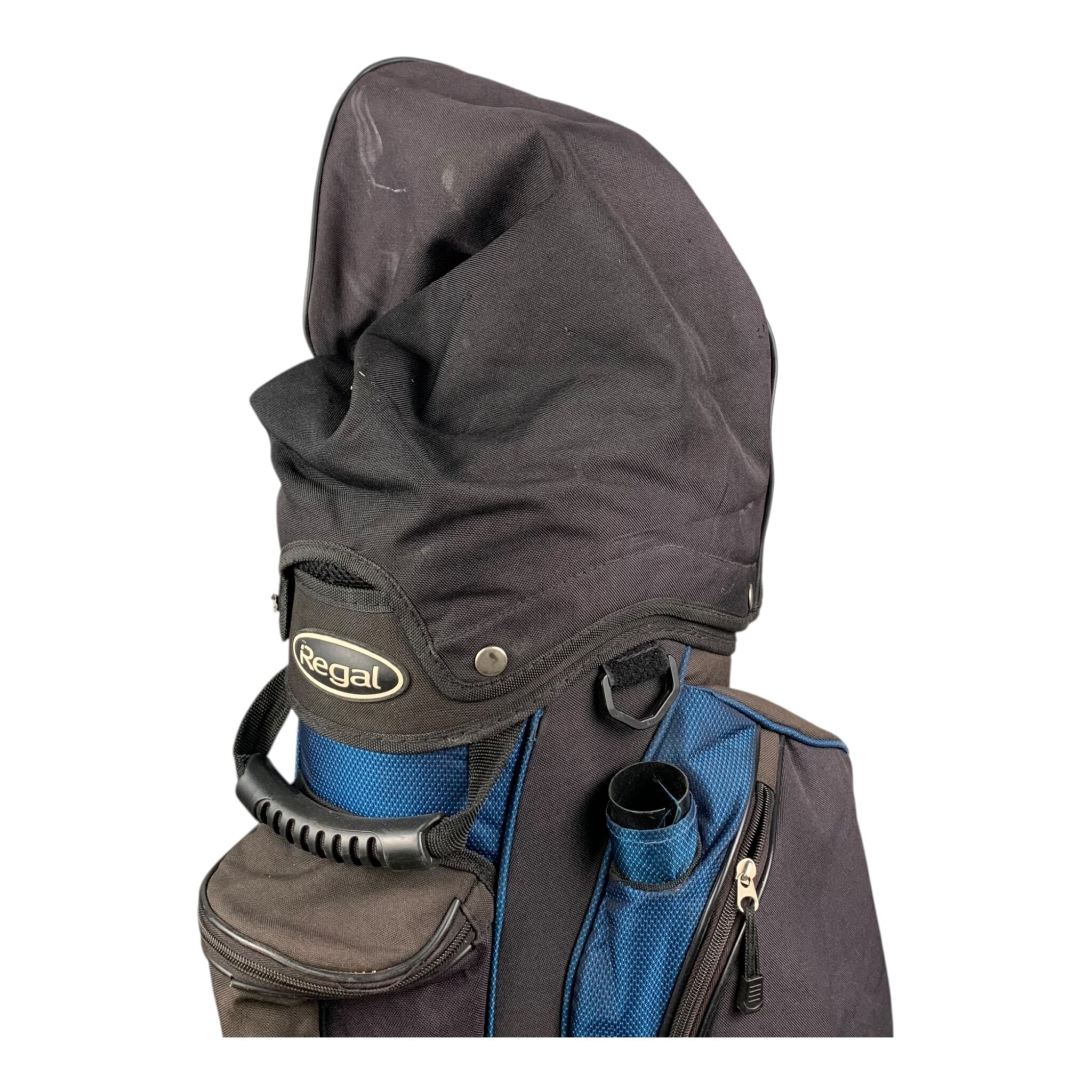 Regal Cartbag / Black/Blue / 8 Compartments