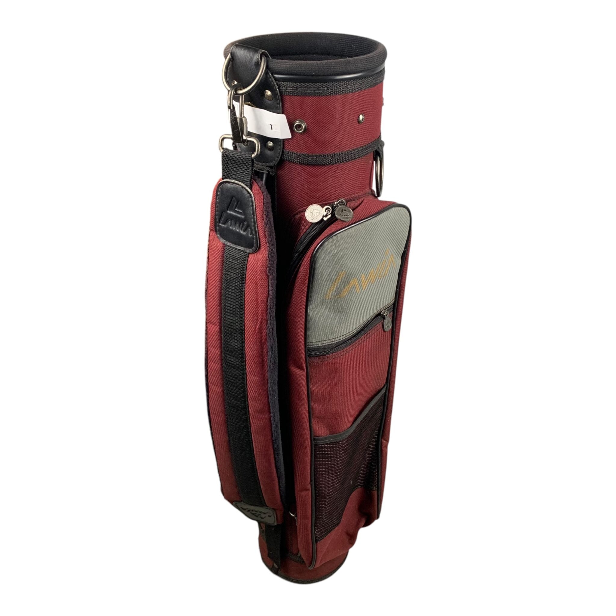 Borsa Lawia Standbag / Rosso/Nero / 2 scomparti