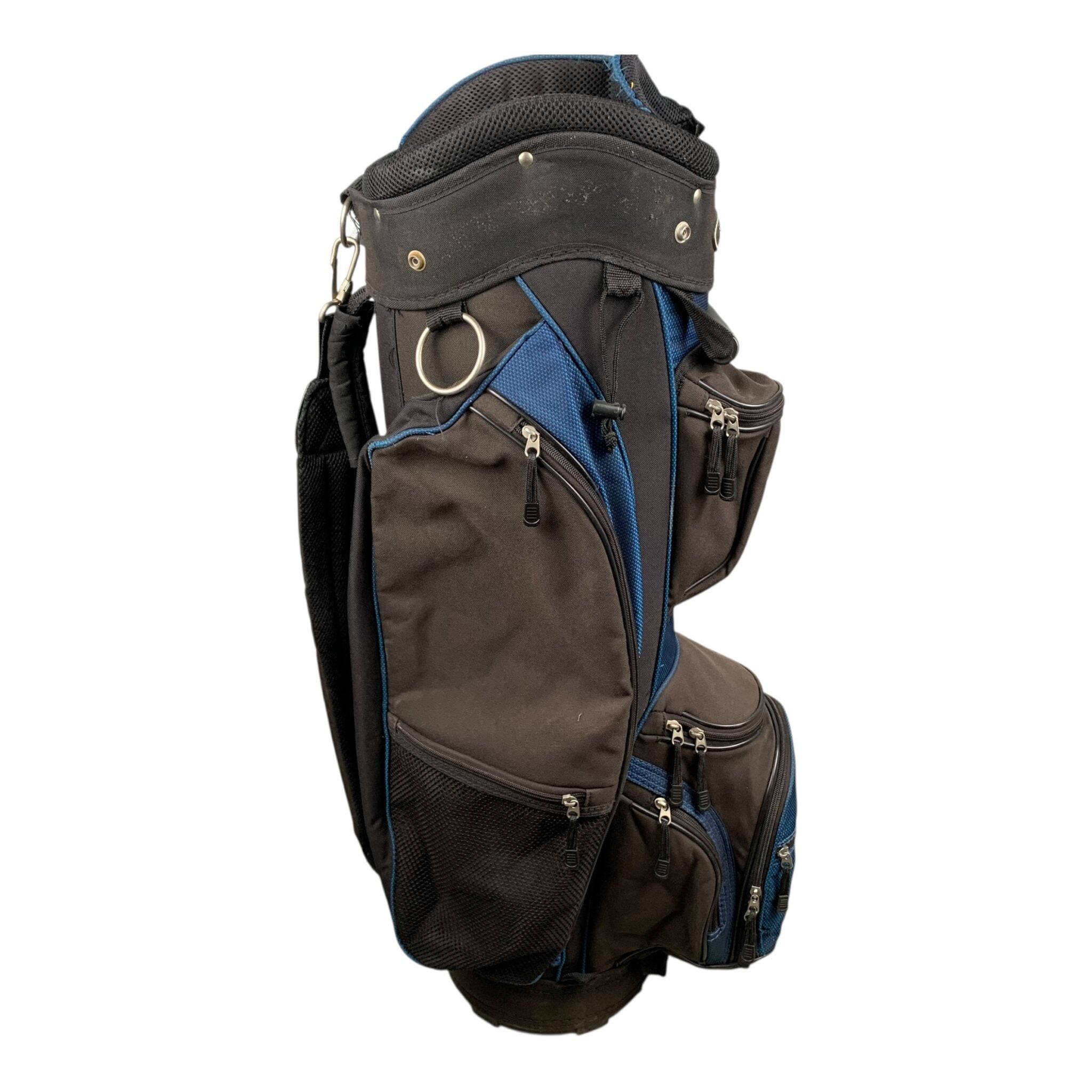 Regal Cartbag / Black/Blue / 8 Compartments