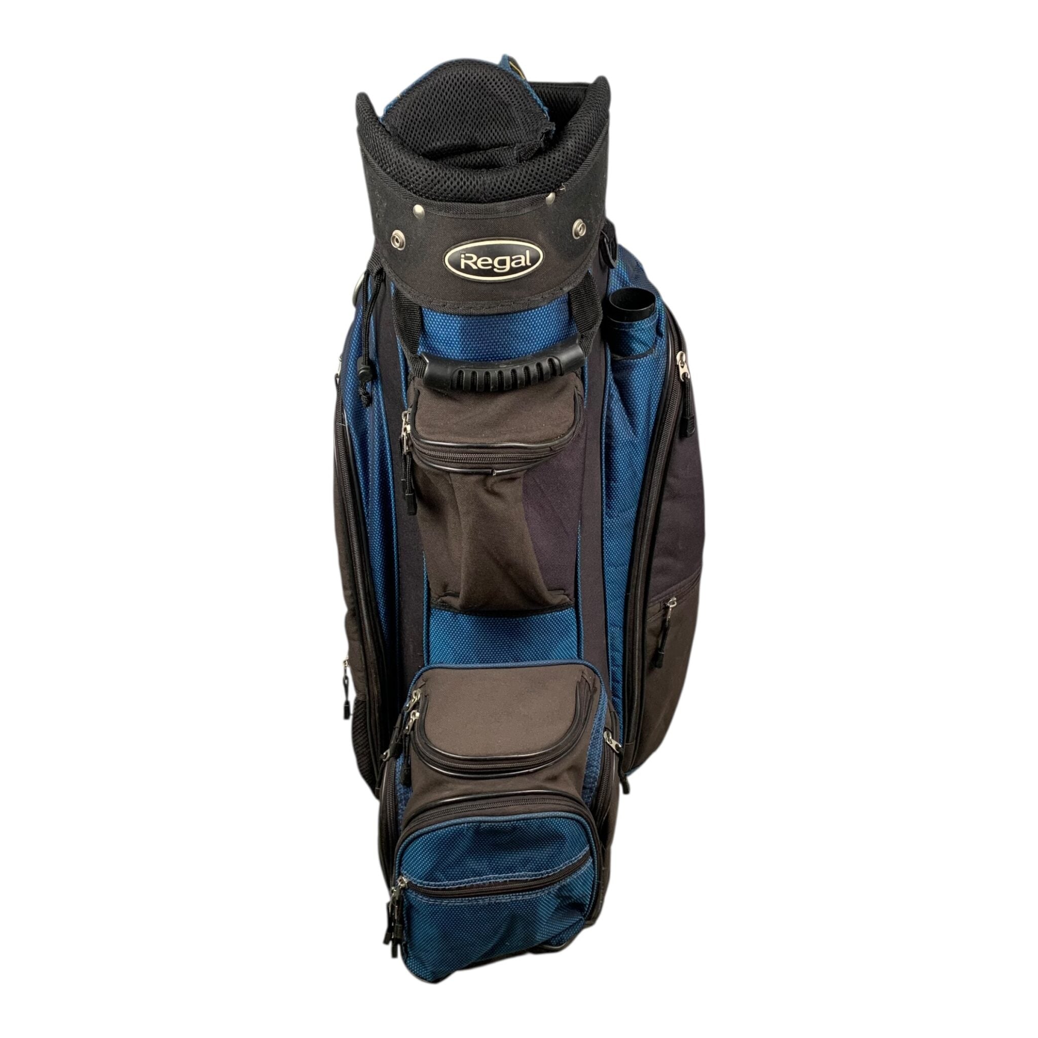 Regal Cartbag / Black/Blue / 8 Compartments