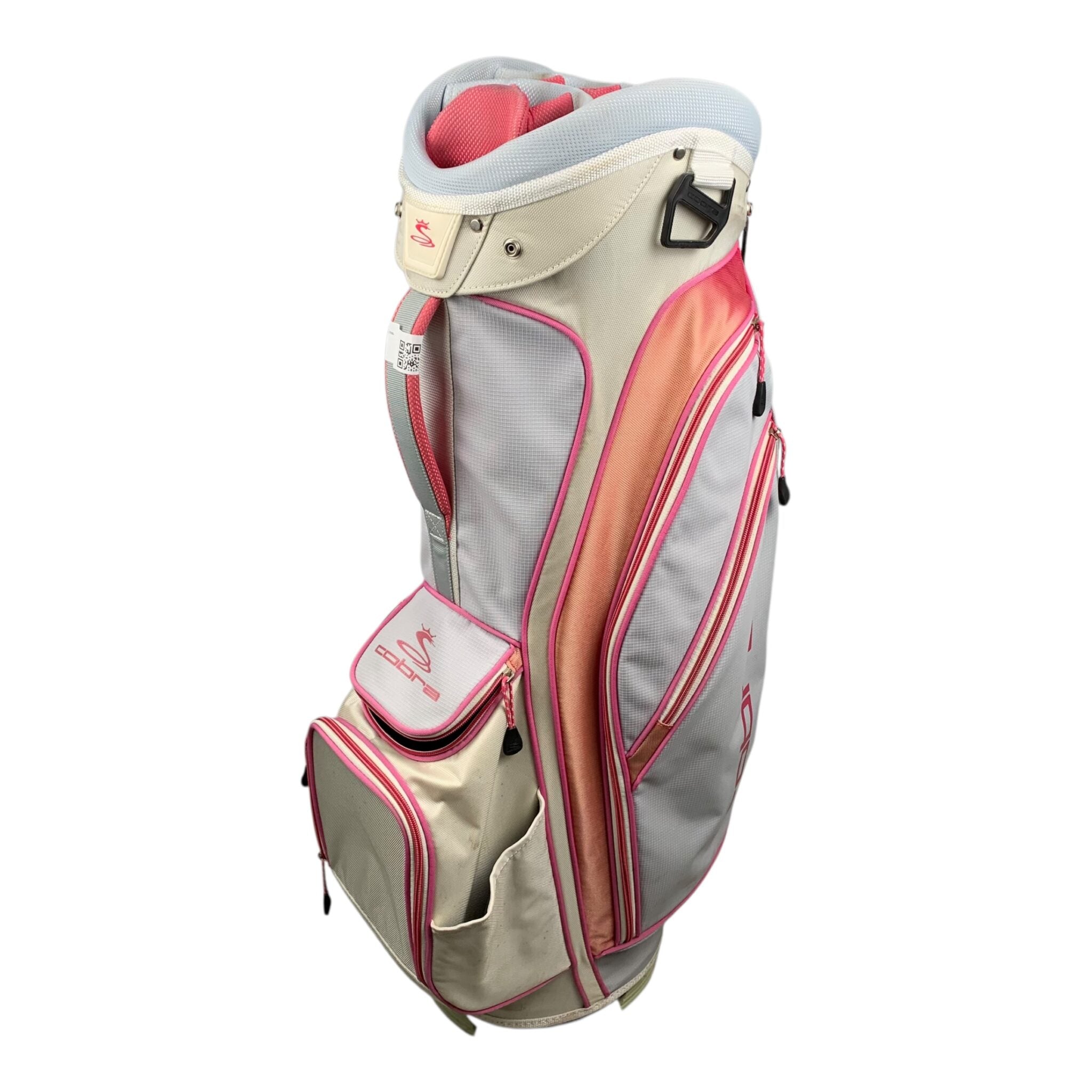 Cobra Cartbag / Bianco/Rosa / 14 Vani