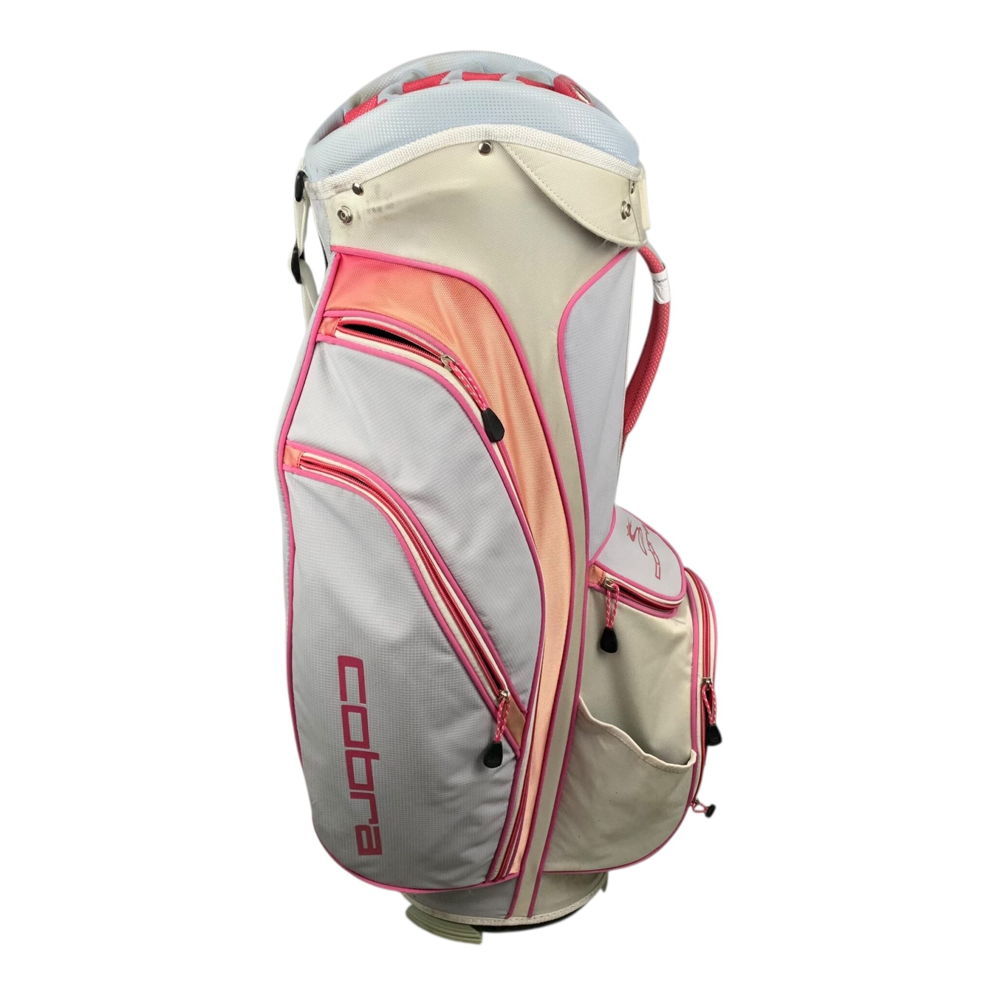 Cobra Cartbag / Bianco/Rosa / 14 Vani
