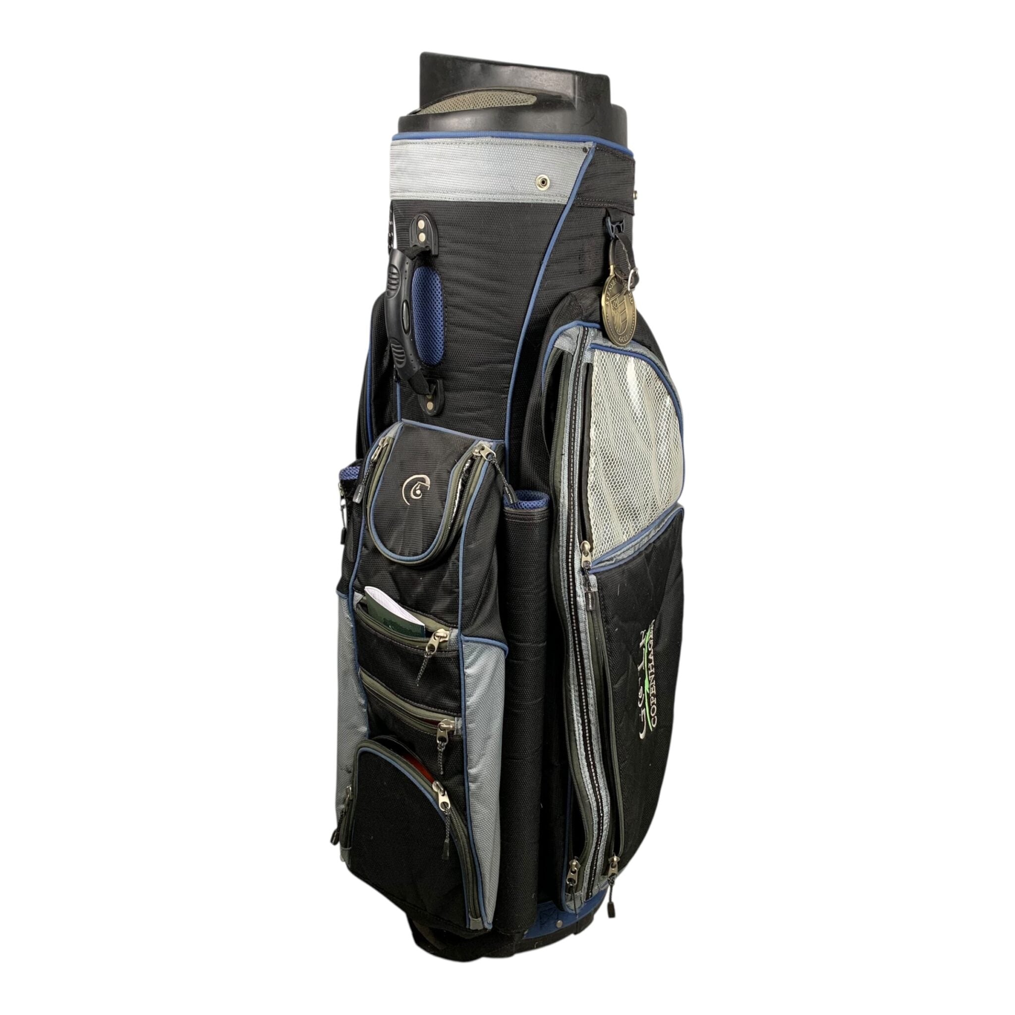 Golf Copenhagen Cart Bag / Black/Grey / 10-Compartment