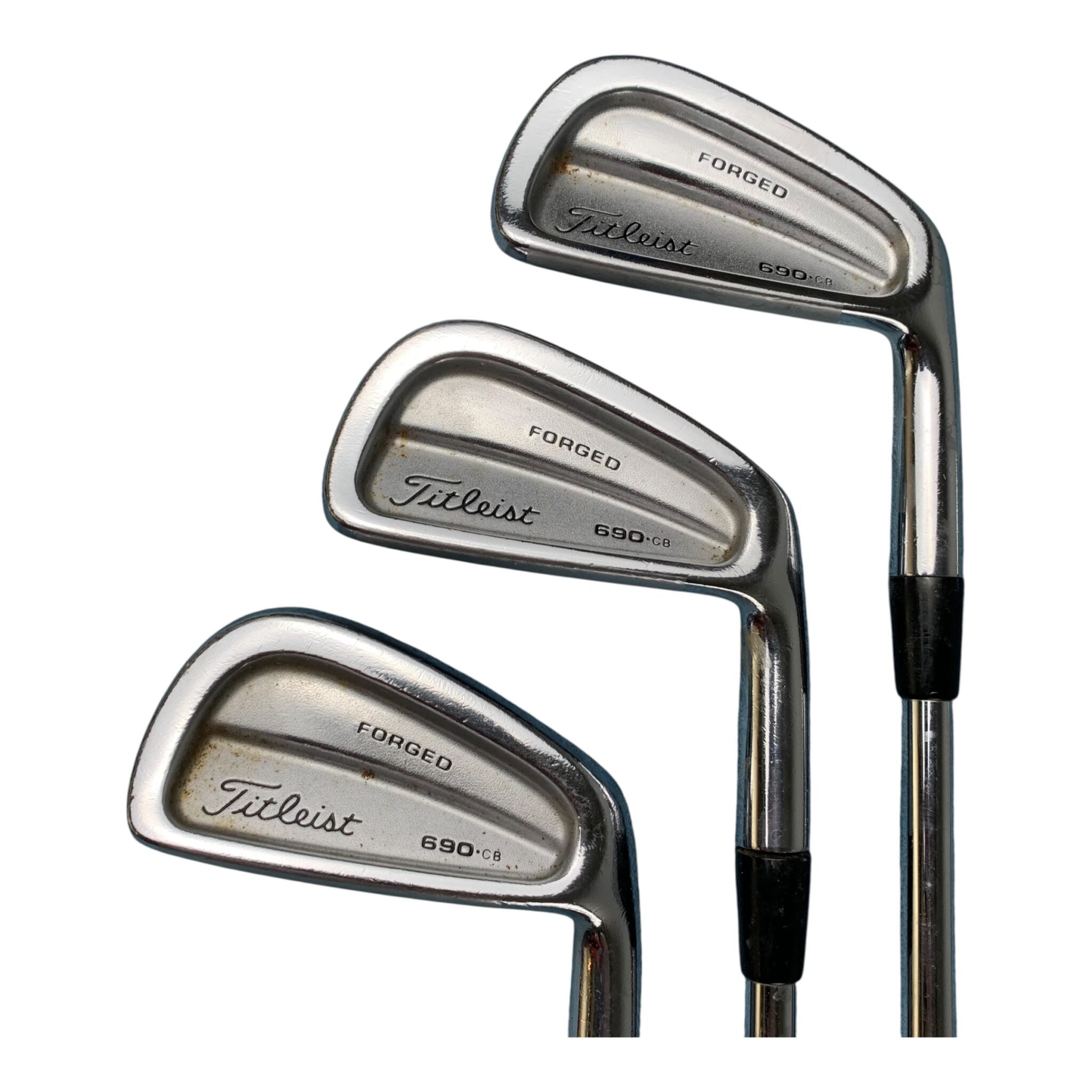 Titleist 690CB Iron Set / Flex Stiff / 4-9 / Steel