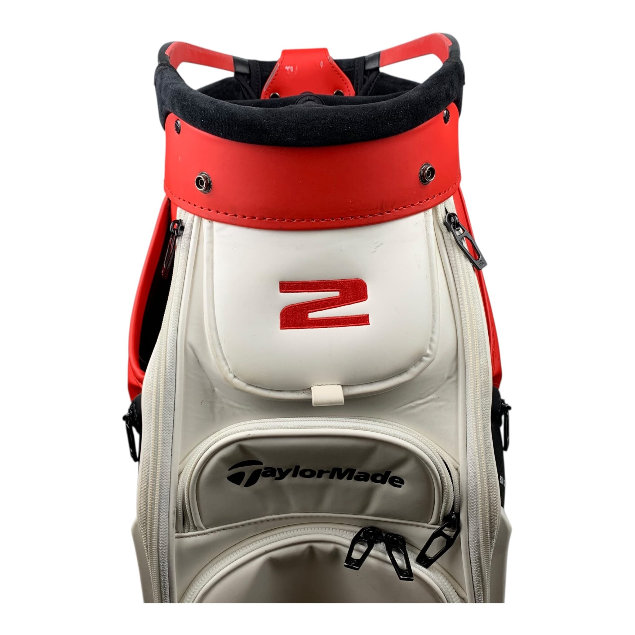 Taylormade Stealth Staffbag / White/Red / 6-Compartment