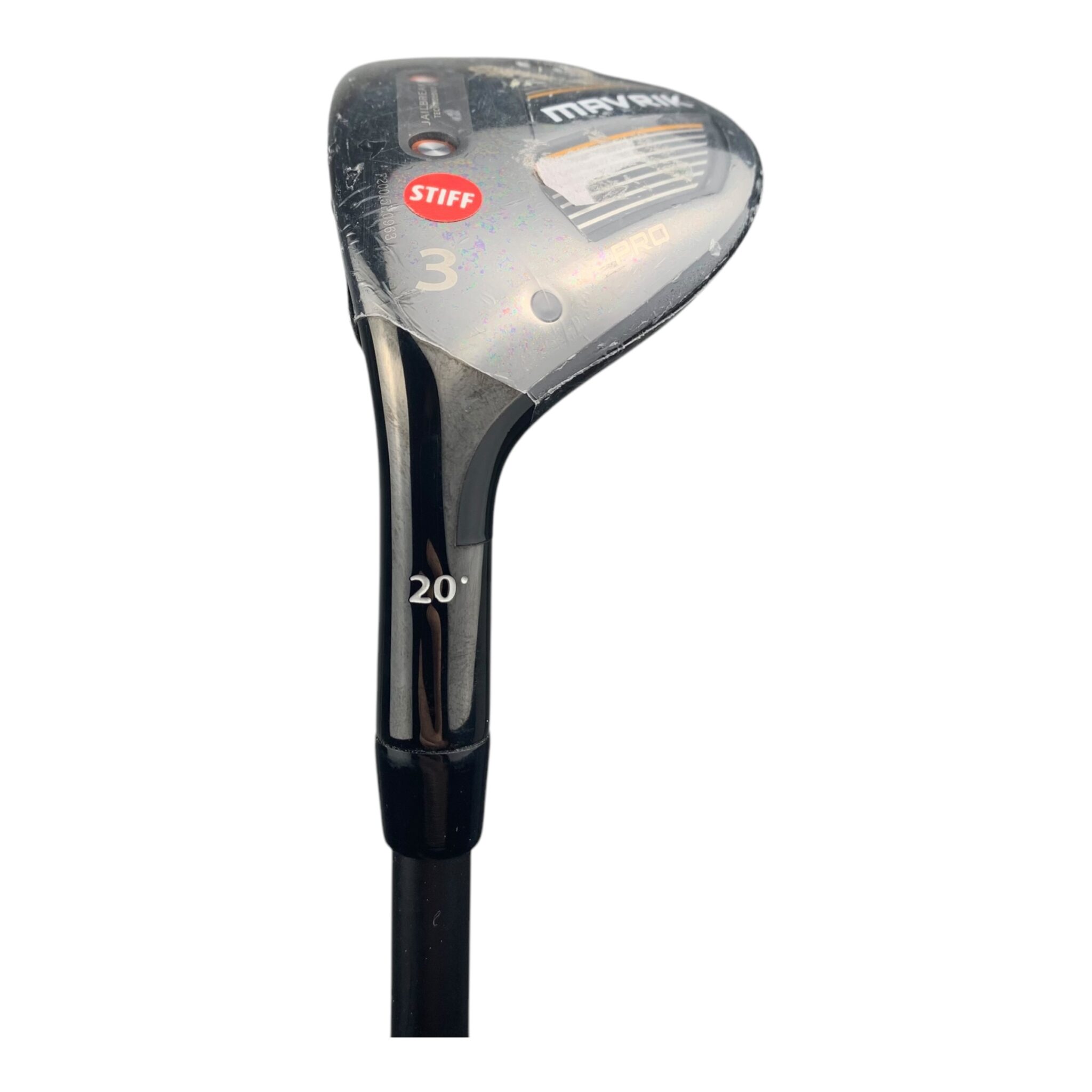 Left Callaway Mavrik Pro Hybrid / Flex Stiff / Graphite / #3/20
