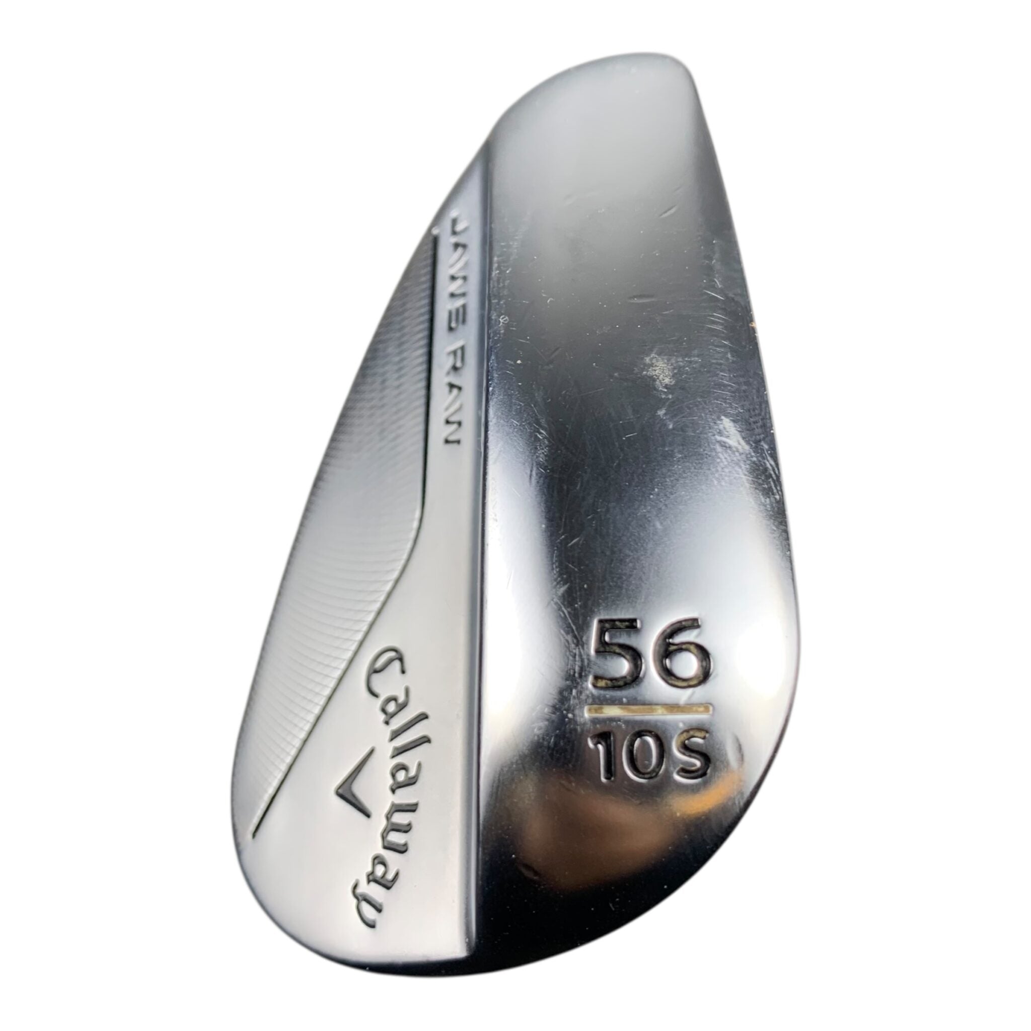 Left Callaway Jaws raw Wedge / Steel / #56/10