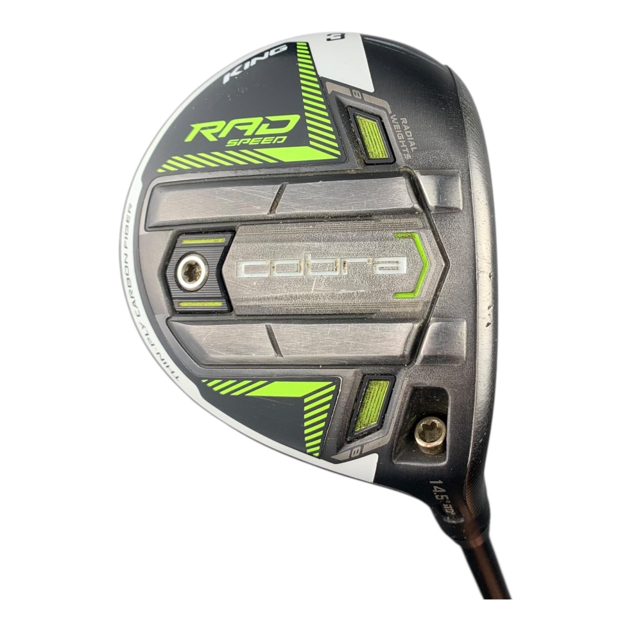 Cobra Velocidad de la rueda Fairway Wood / Flex Stiff / Grafito / #3/14,5