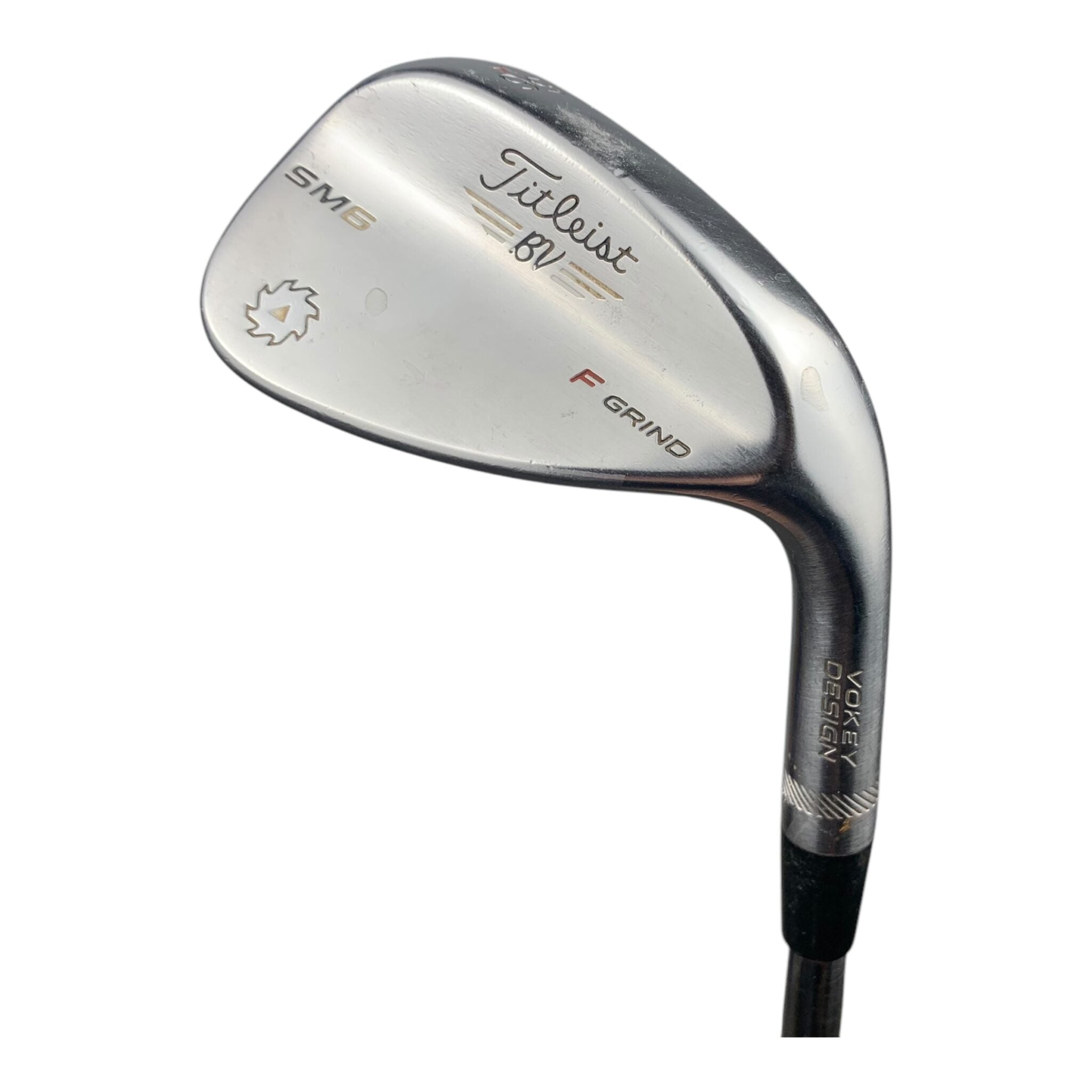 Titleist SM6 Tour Chrome F Grind Wedge / Steel / #56/14