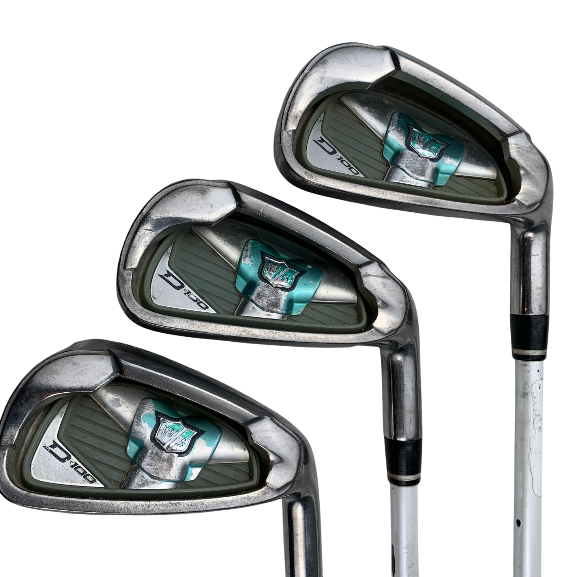 Wilson Staff D100 Jernsæt / Flex Ladies / 6-SW / Grafit hovedbillede - brugt golf udstyr i god stand