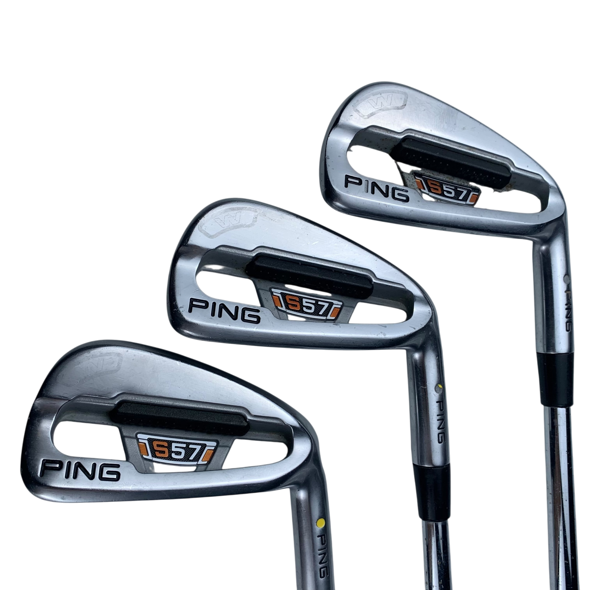 PING s57 Jernsæt / Flex Regular / 5-SW / Stål hovedbillede - brugt golf udstyr i god stand